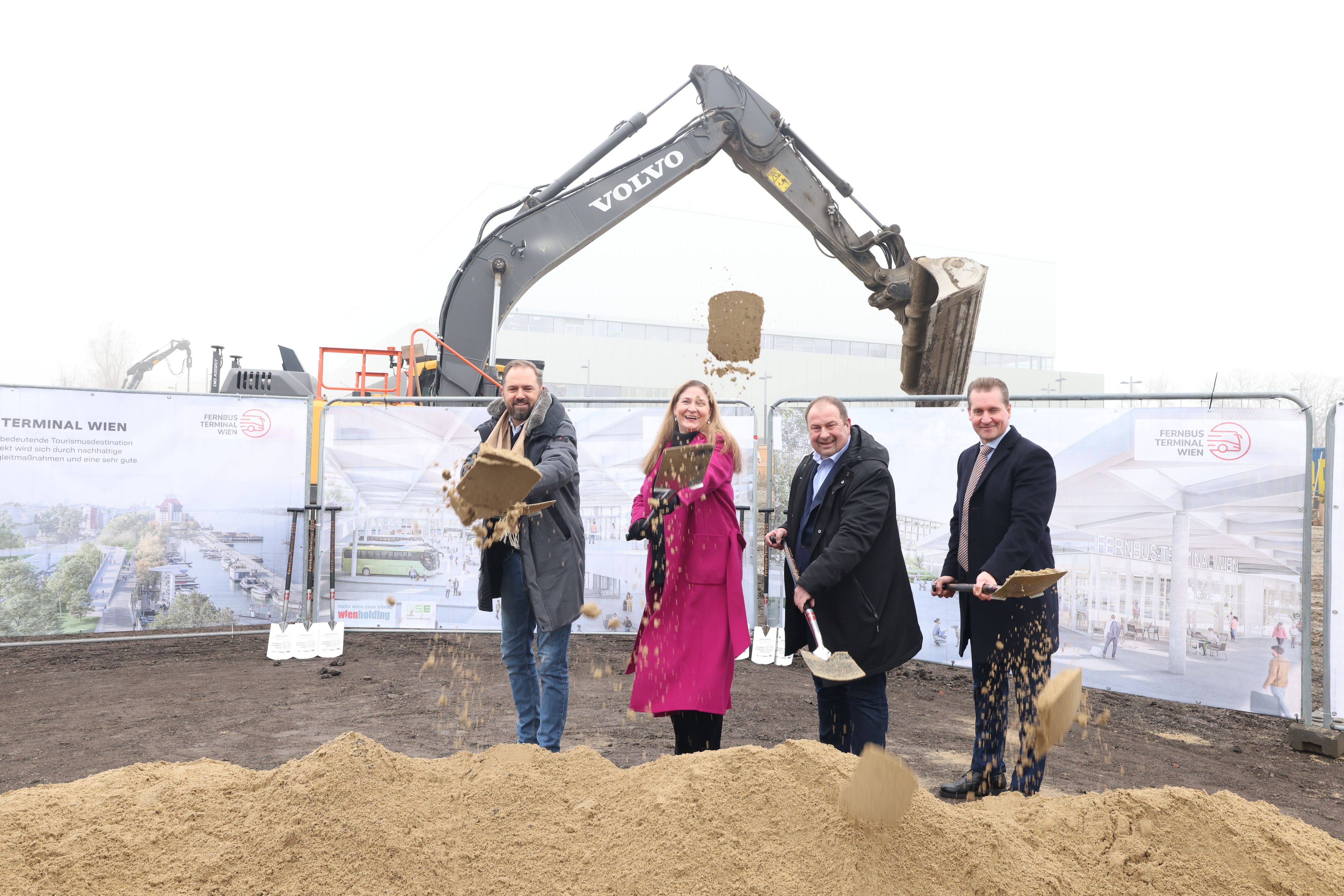 Heute.at - 158 Millionen Euro! Start für Bau des Fernbus-Terminals