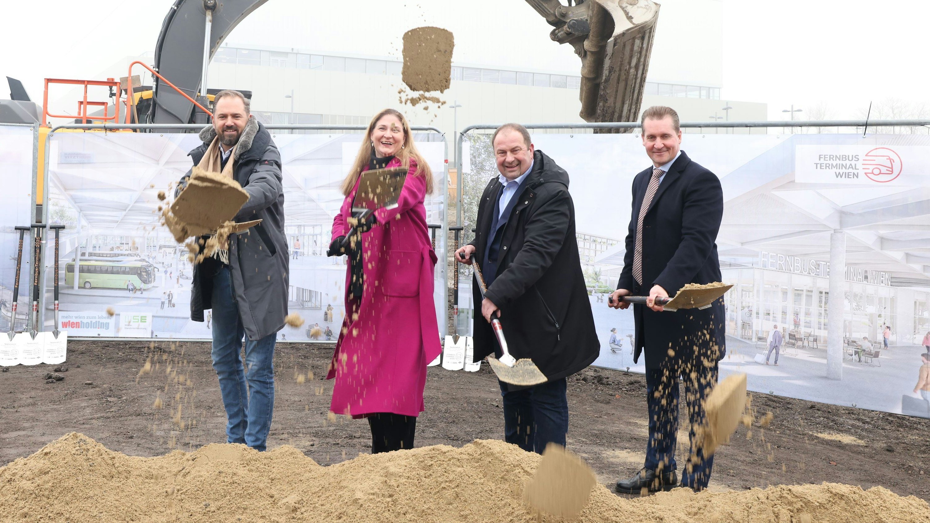 Heute.at - 158 Millionen Euro! Start für Bau des Fernbus-Terminals