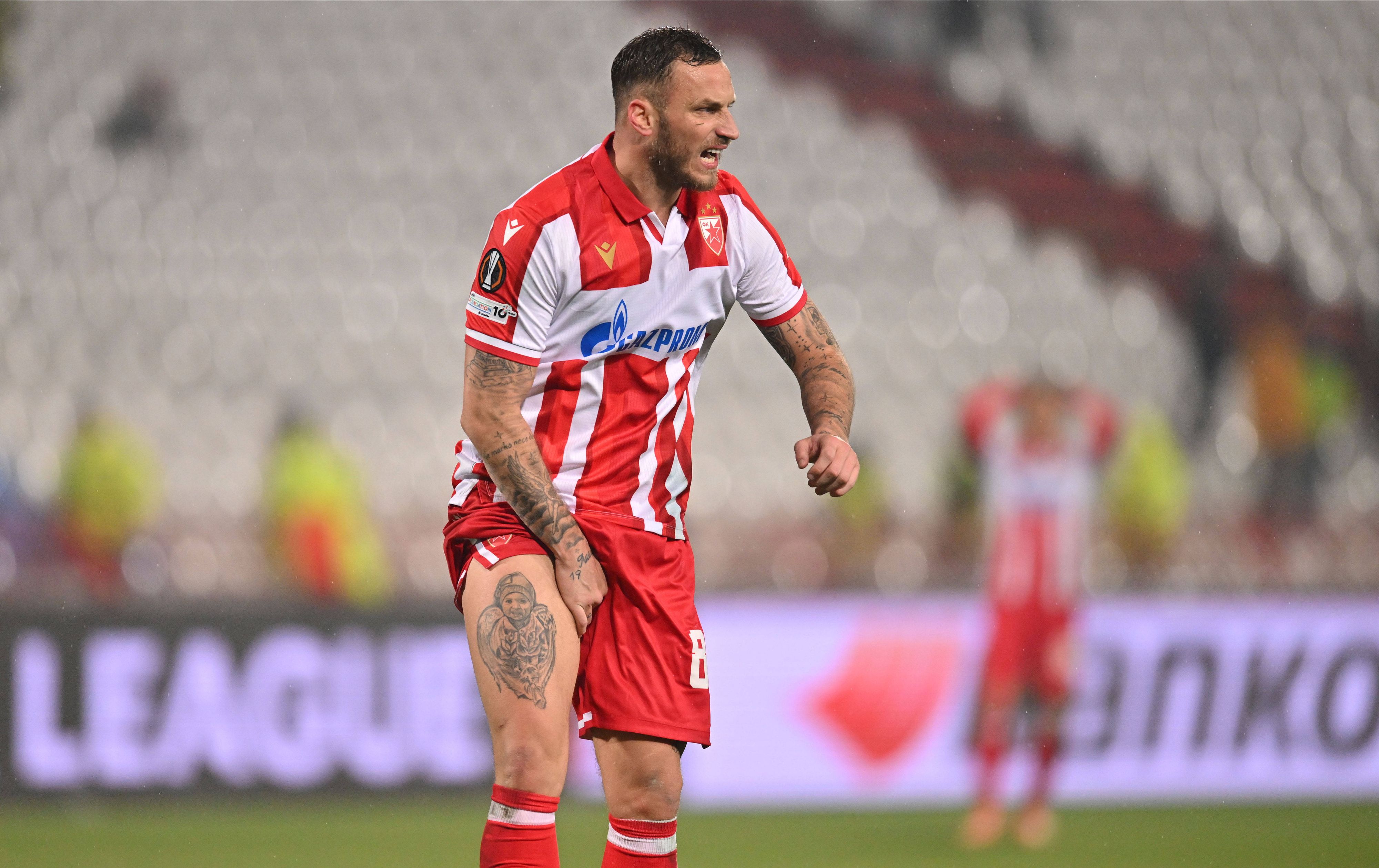 Österreichs Fußball-Star Marko Arnautovic. 