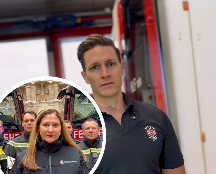 Heute.at - Feuerwehr-Models setzen Zeichen gegen Gewalt an Frauen