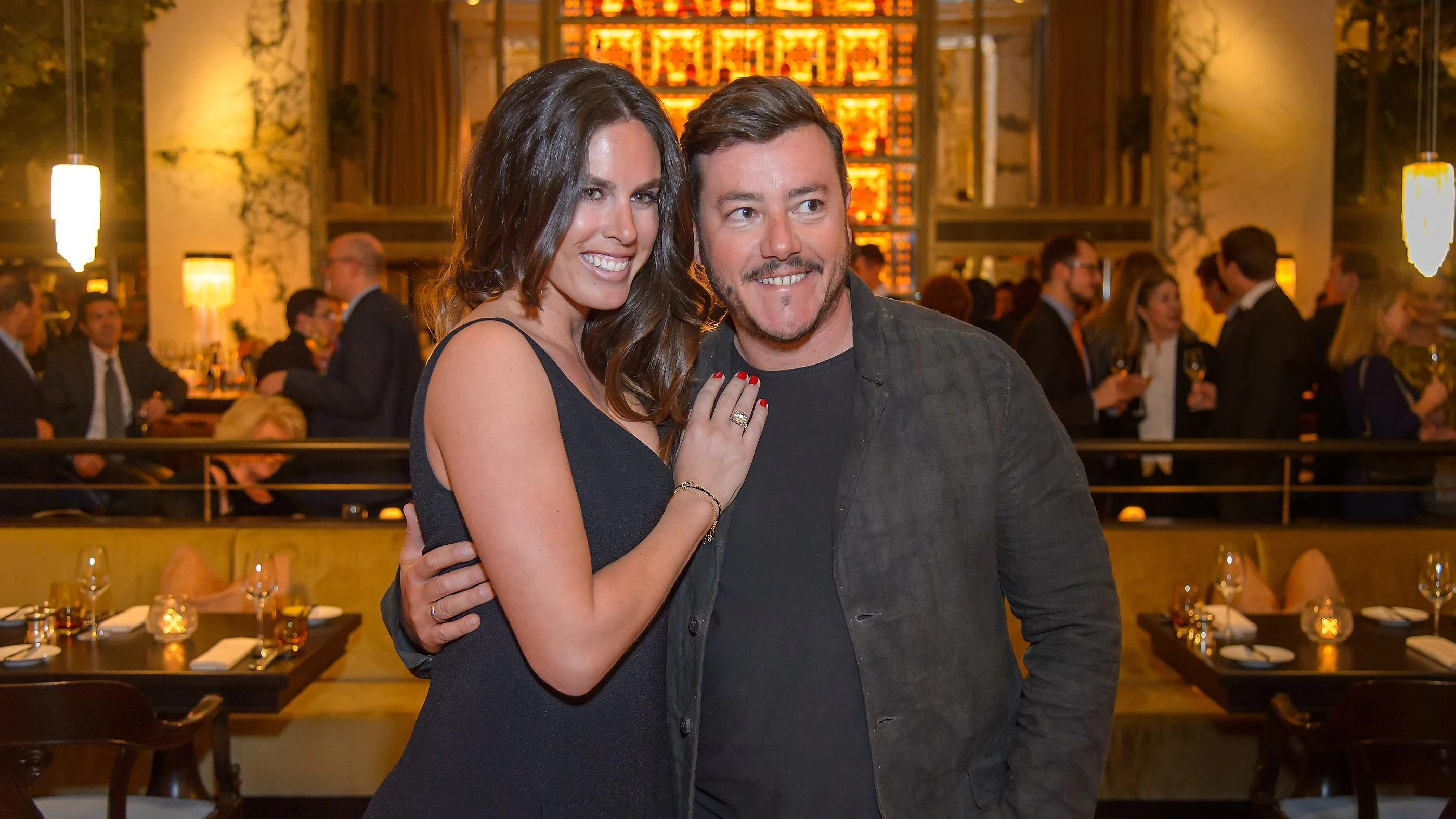 Haben sich seit elf Monaten nicht gesehen: Nathalie und René Benko, hier im Park Hyatt Hotel in Wien