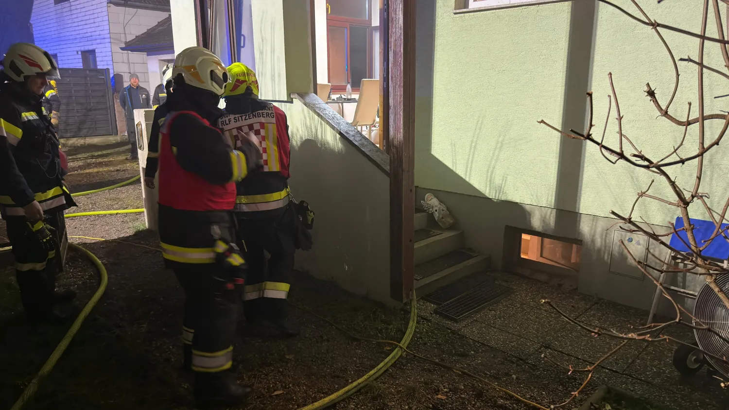 Die Feuerwehr konnte das Tier retten. 