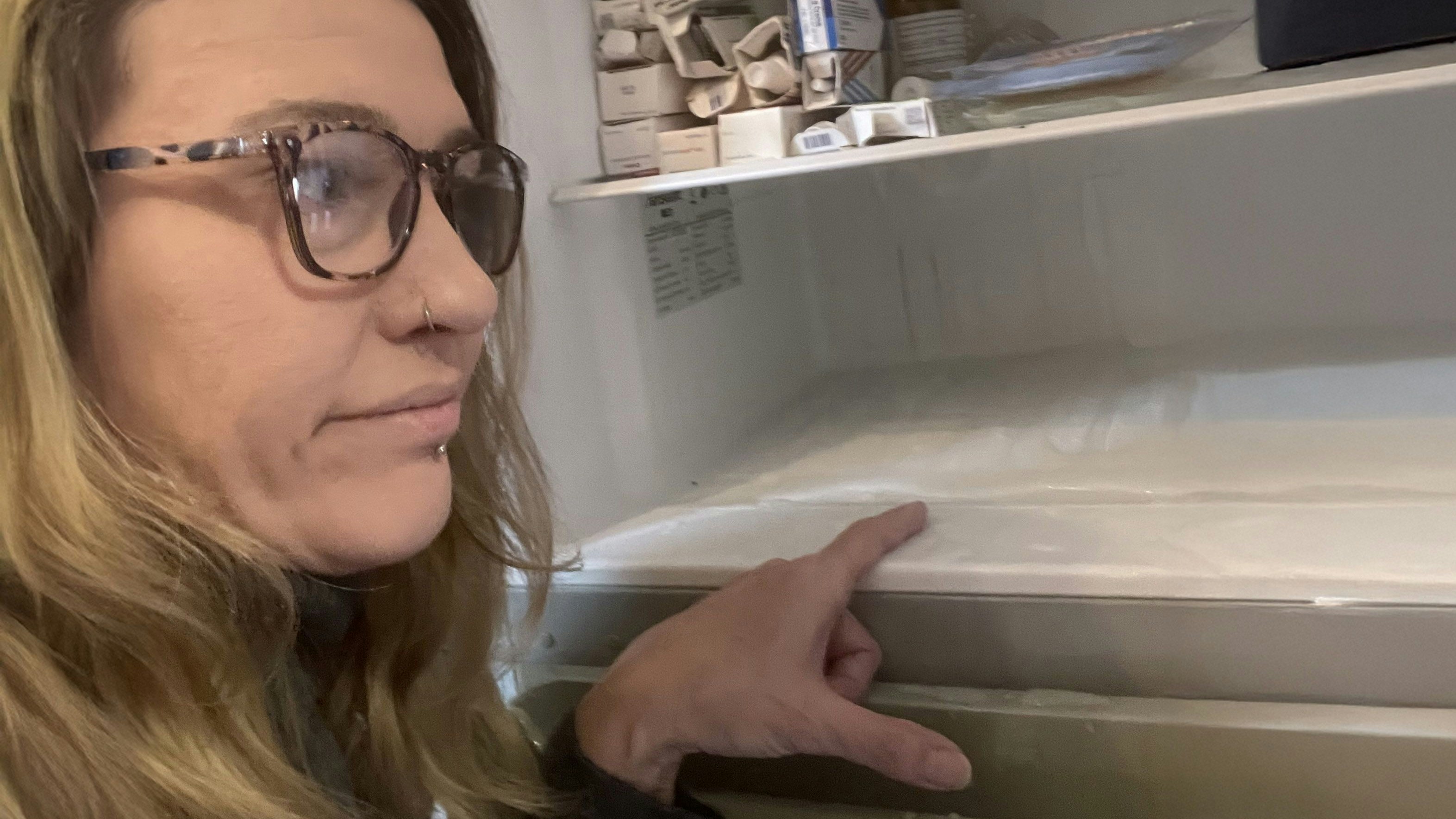 Der Kühlschrank von Birgit vereist ständig oder taut stark ab.