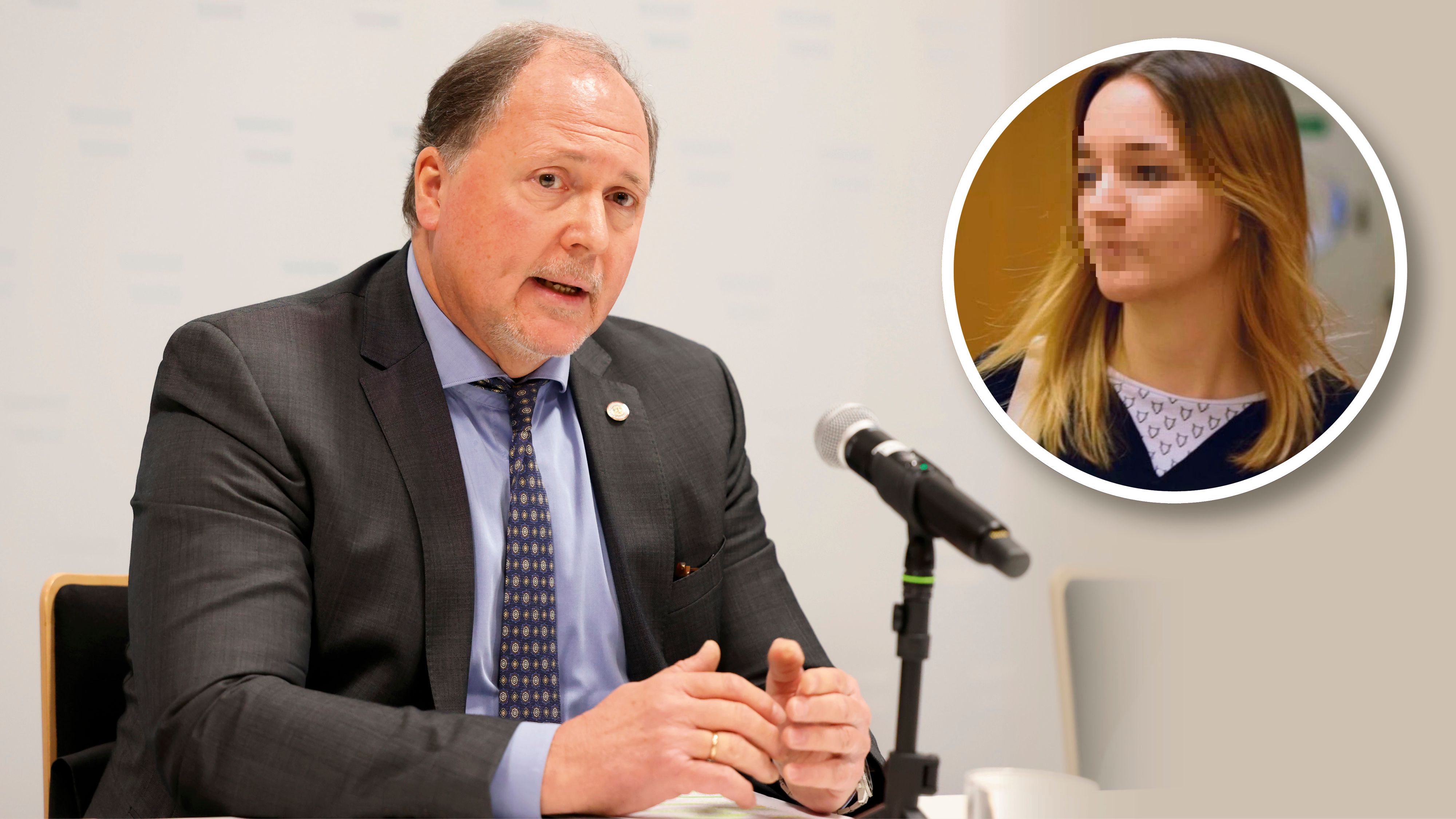 Gerhard Winkler, Leiter des Ermittlungsdienstes, spricht zum Fall Jennifer S.