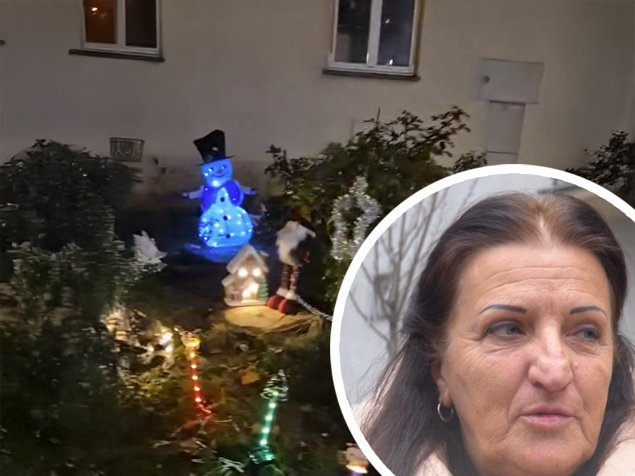 Heute.at - Gemeindebau-Chefin entzückt Nachbarn mit X-Mas-Deko