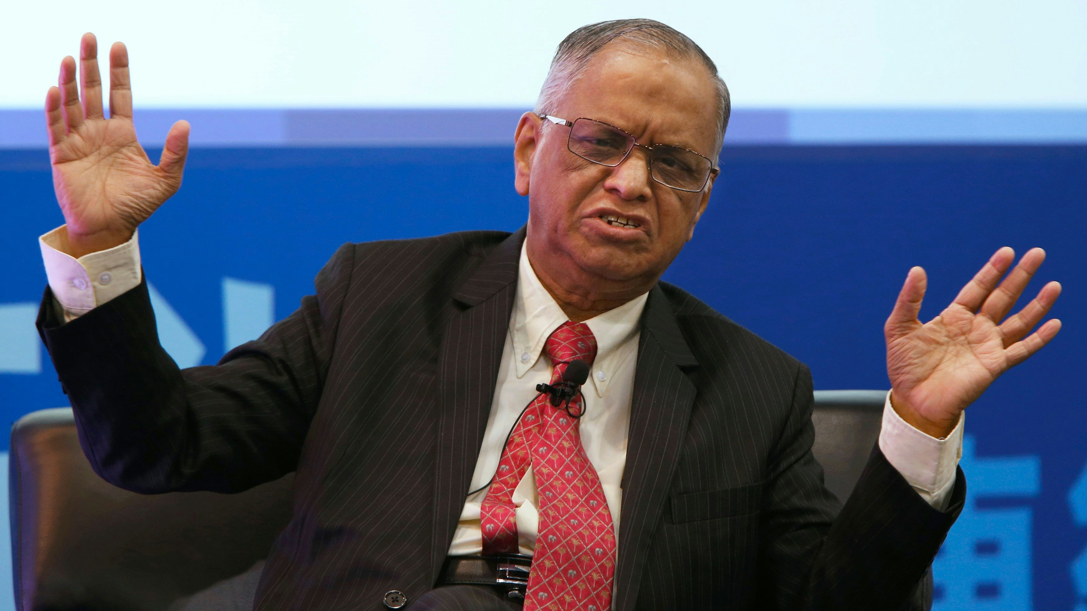 Narayana Murthy, Gründer von Infosys, findet, dass eine 70-Stunden-Woche zu Wohlstand führt
