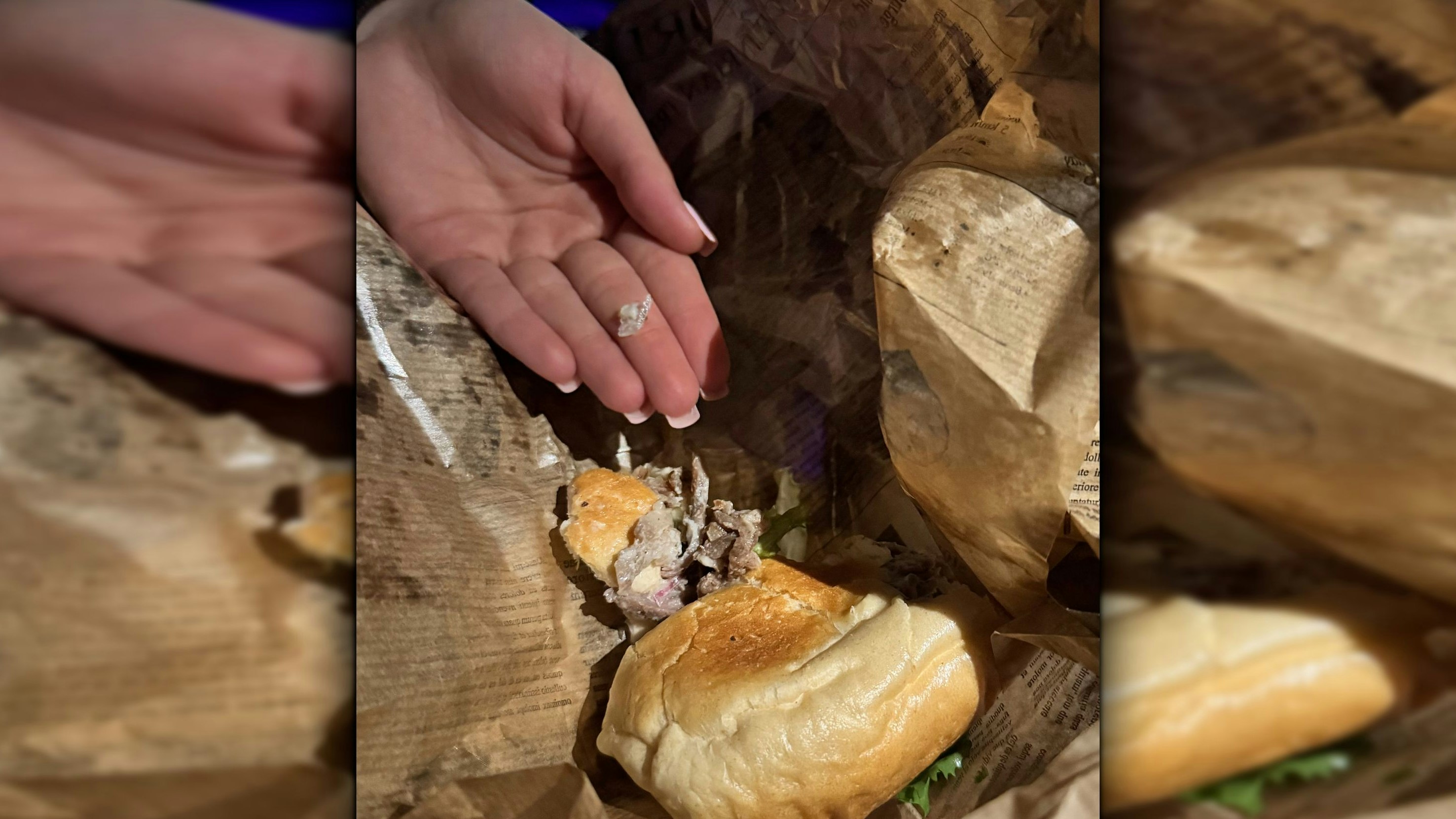 Diese Glasstück hätte eine Wienerin beinahe verschluckt.