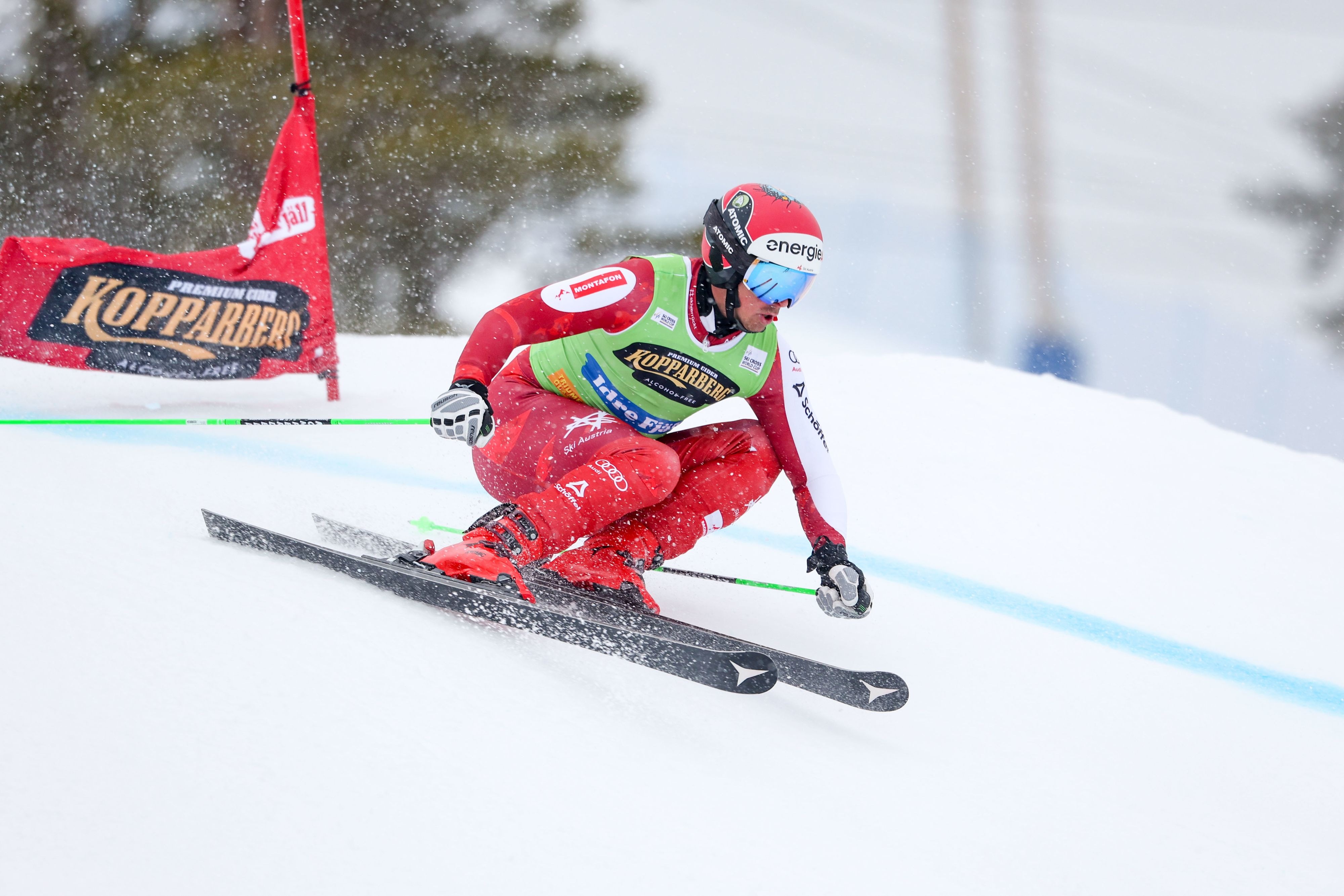 Der österreichische Skicrosser Johannes Rohrweck. 