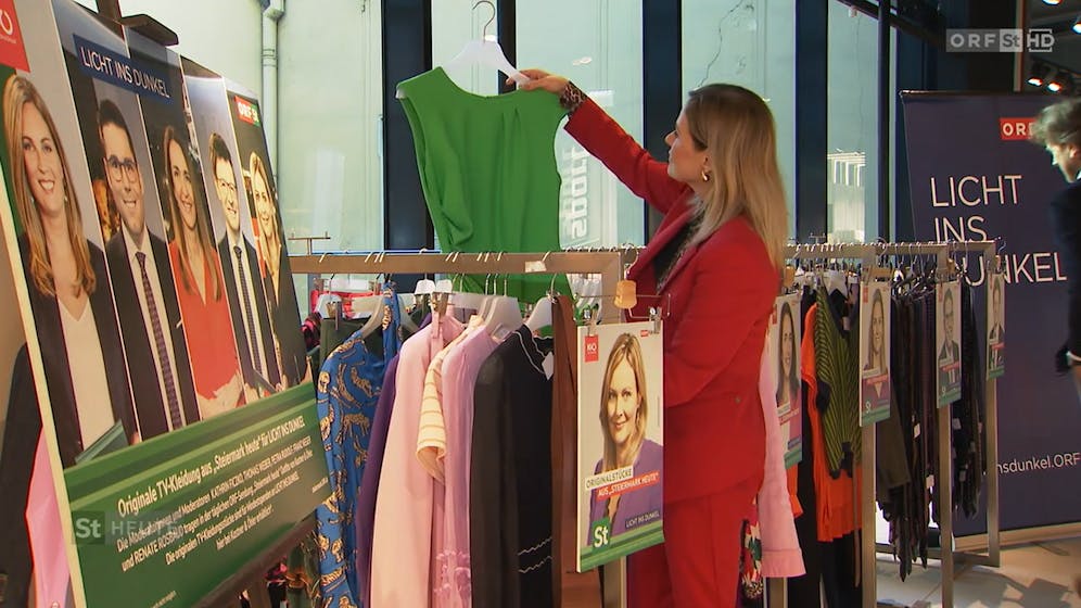 Heute.at - ORF-Moderatorinnen verkaufen ihre getragenen Blusen