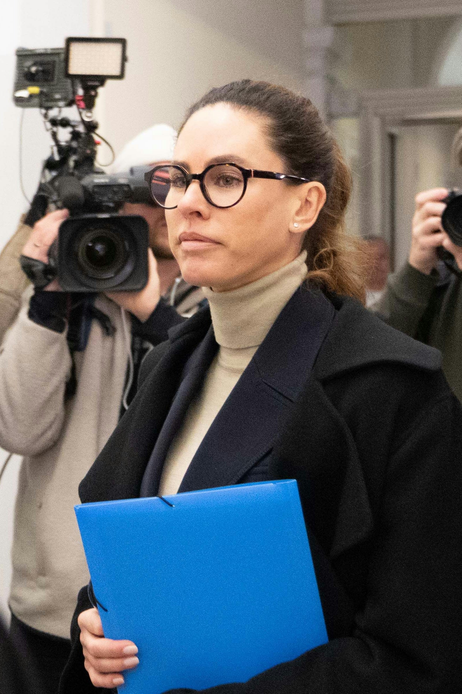 Perfekt getrimmt: Nathalie Benko beim Gerichtsprozess am Mittwoch in Innsbruck