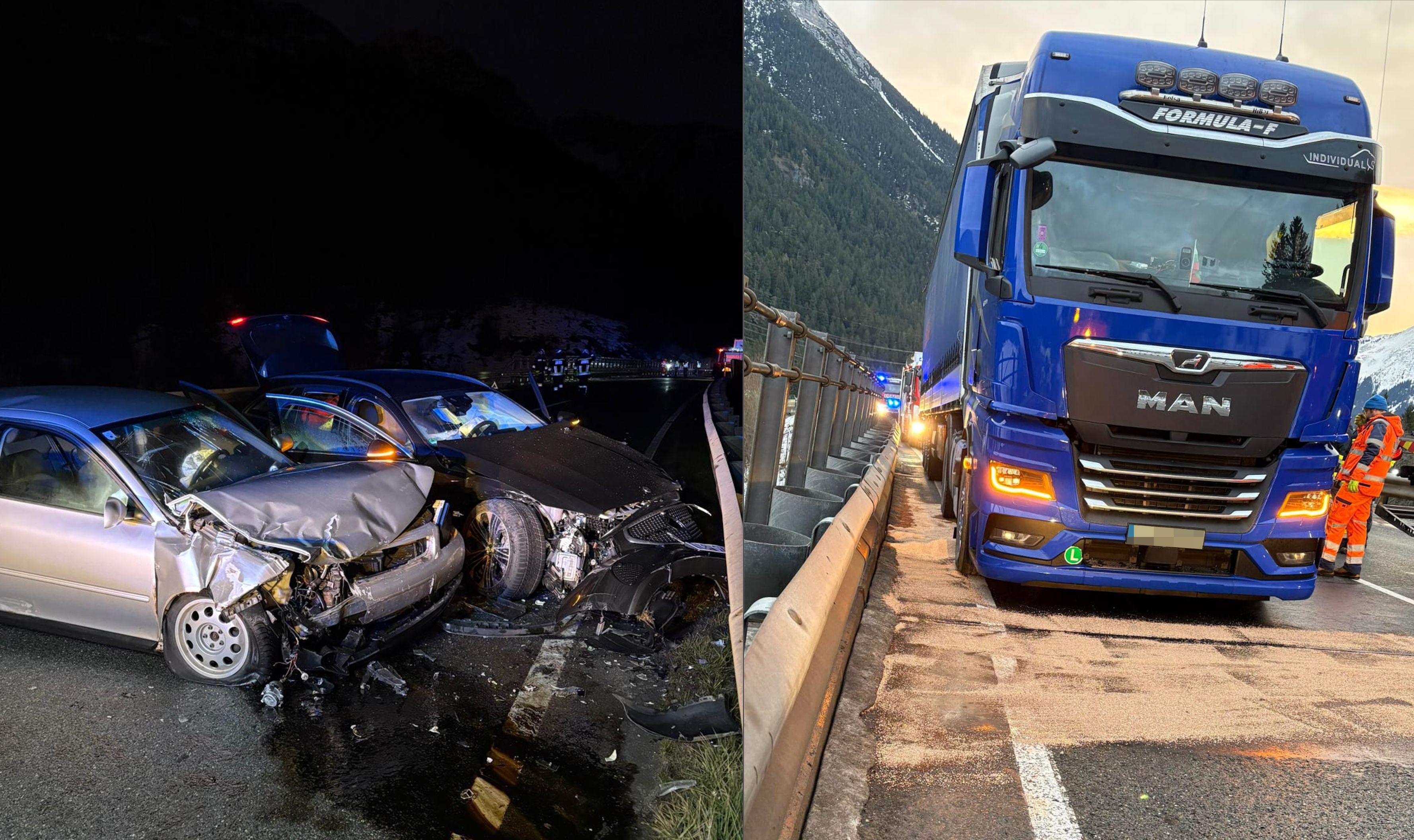 In Heiterwang kam es zu einem schweren Unfall.