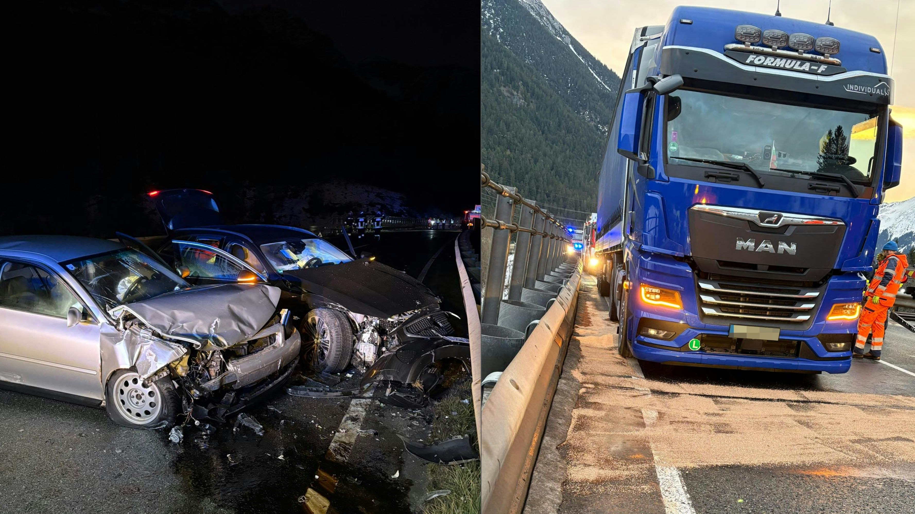 Heute.at - Frontal-Crash nach Überholmanöver – Drei Verletzte