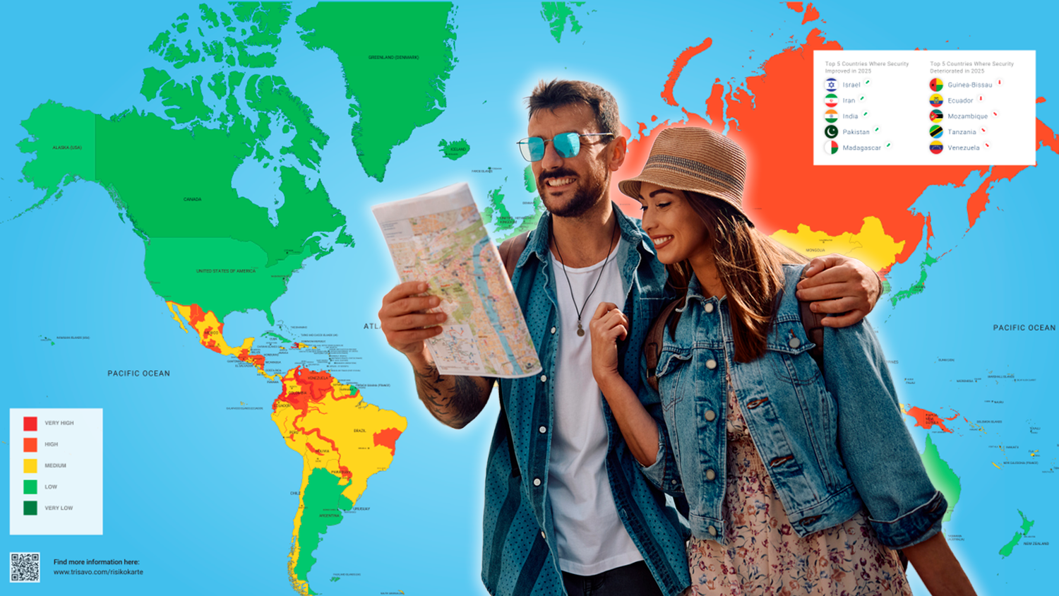 Hier sollten Reisende 2026 aufpassen (ganze Karte unten).