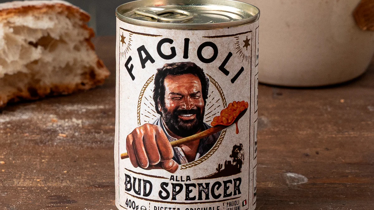 Heute.at - Bud Spencer's Bohnen: Kino-Kult kommt in den Supermarkt