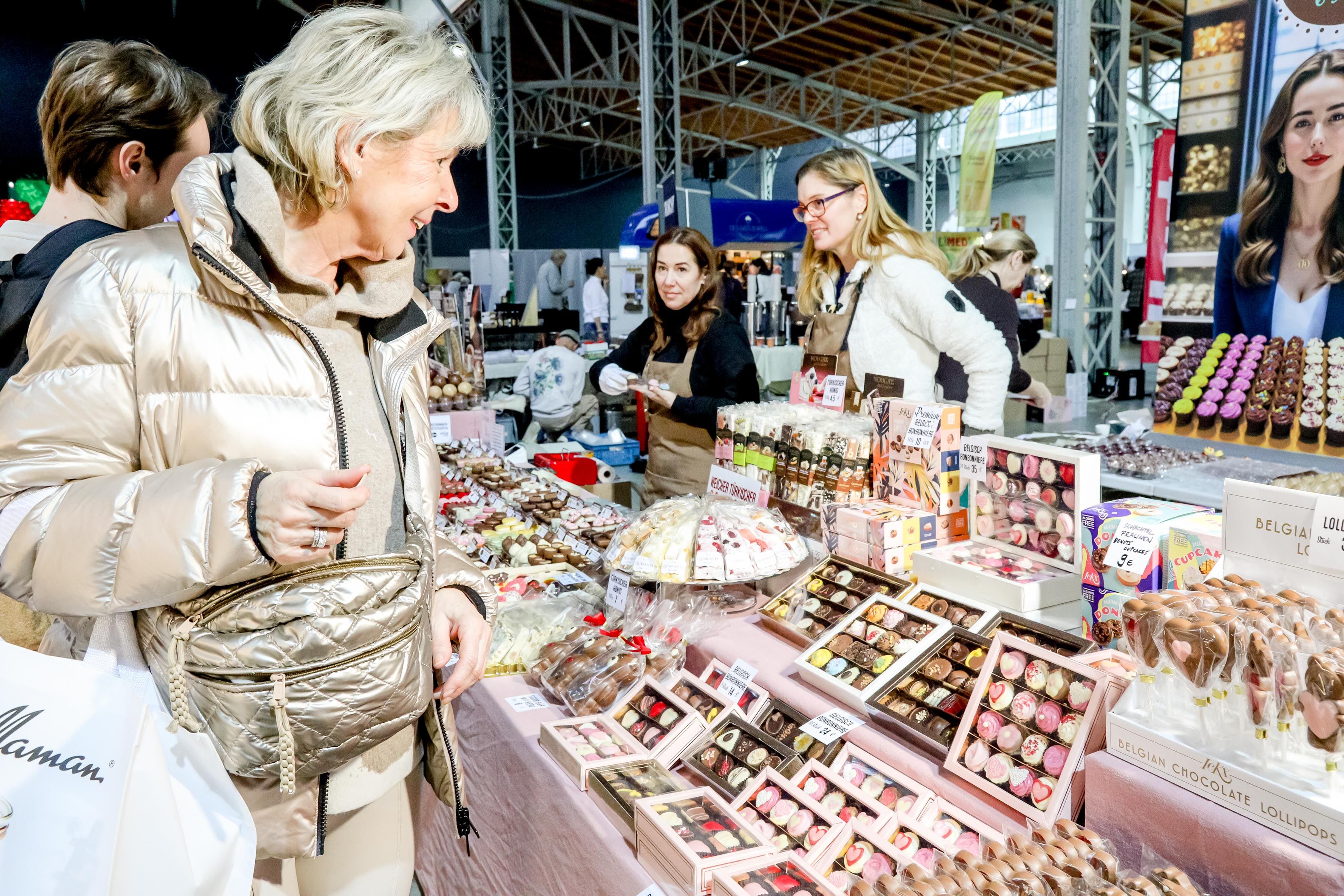 Bereits 2025 war das Schokoladen-Fest in der Marx Halle ein voller Erfolg.
