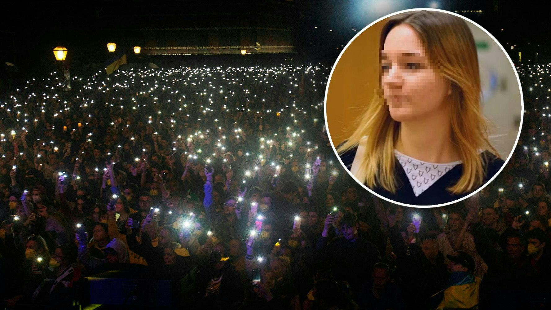 Heute.at - Mahnwache für Jenni: Heldenplatz wird zum Lichtermeer