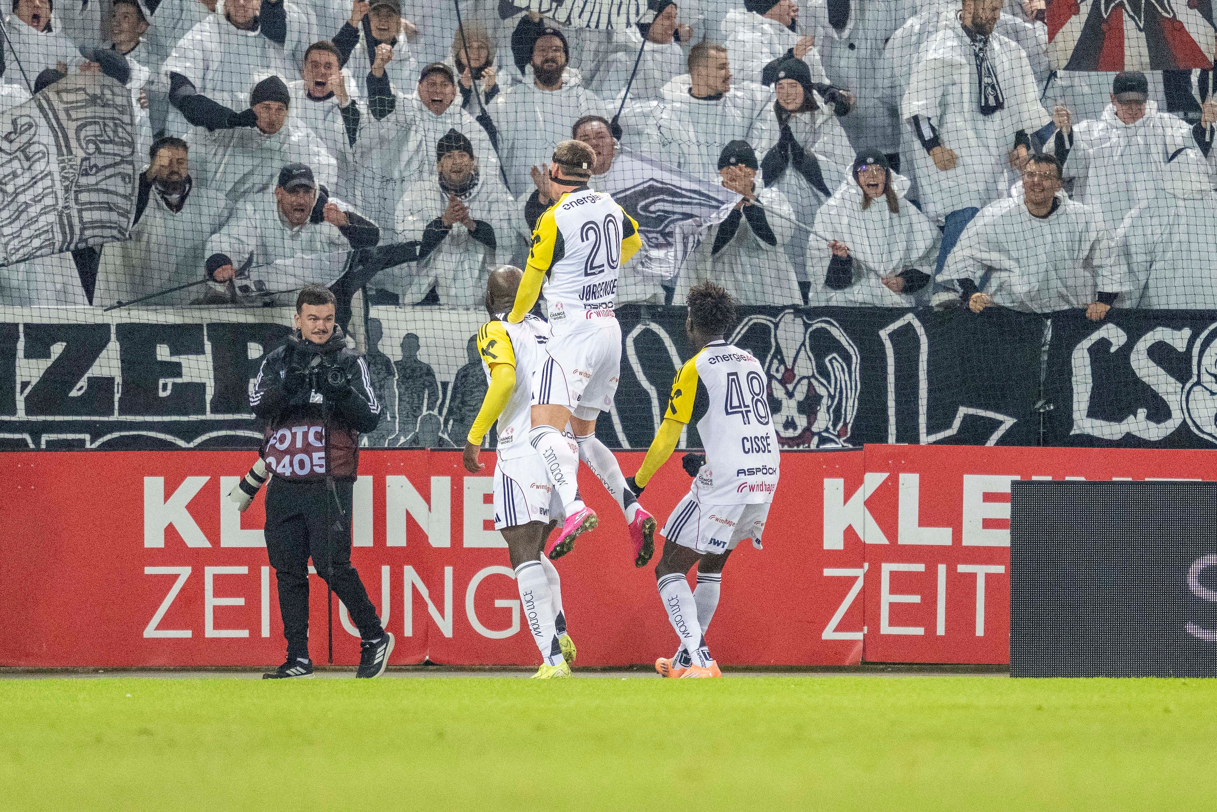 Heute.at - LASK ist nach Arbeitssieg beim GAK Zweiter