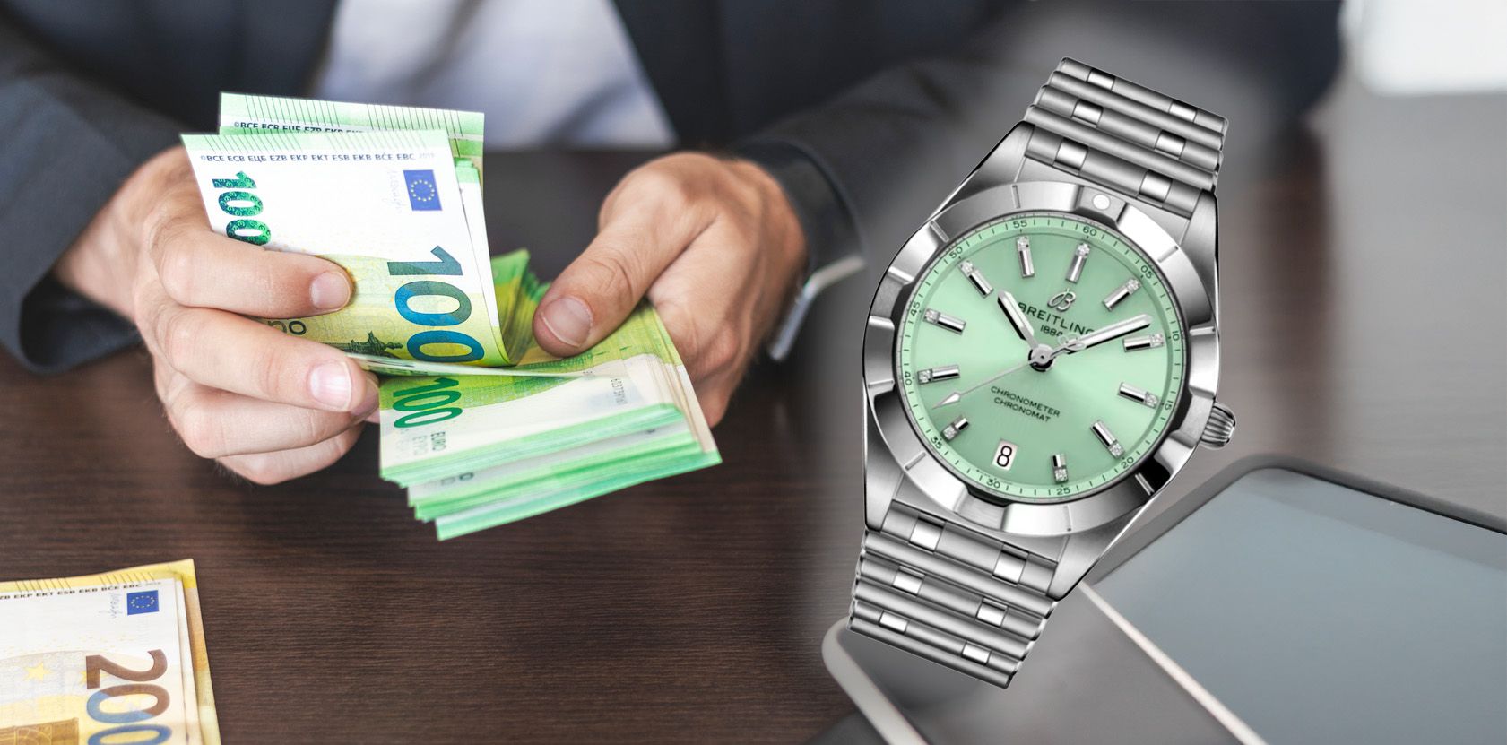 Alles anders: Die Direktoriun verzichtet nun auf die Verbandsmittel zum Ersatz ihrer Luxus-Uhr.