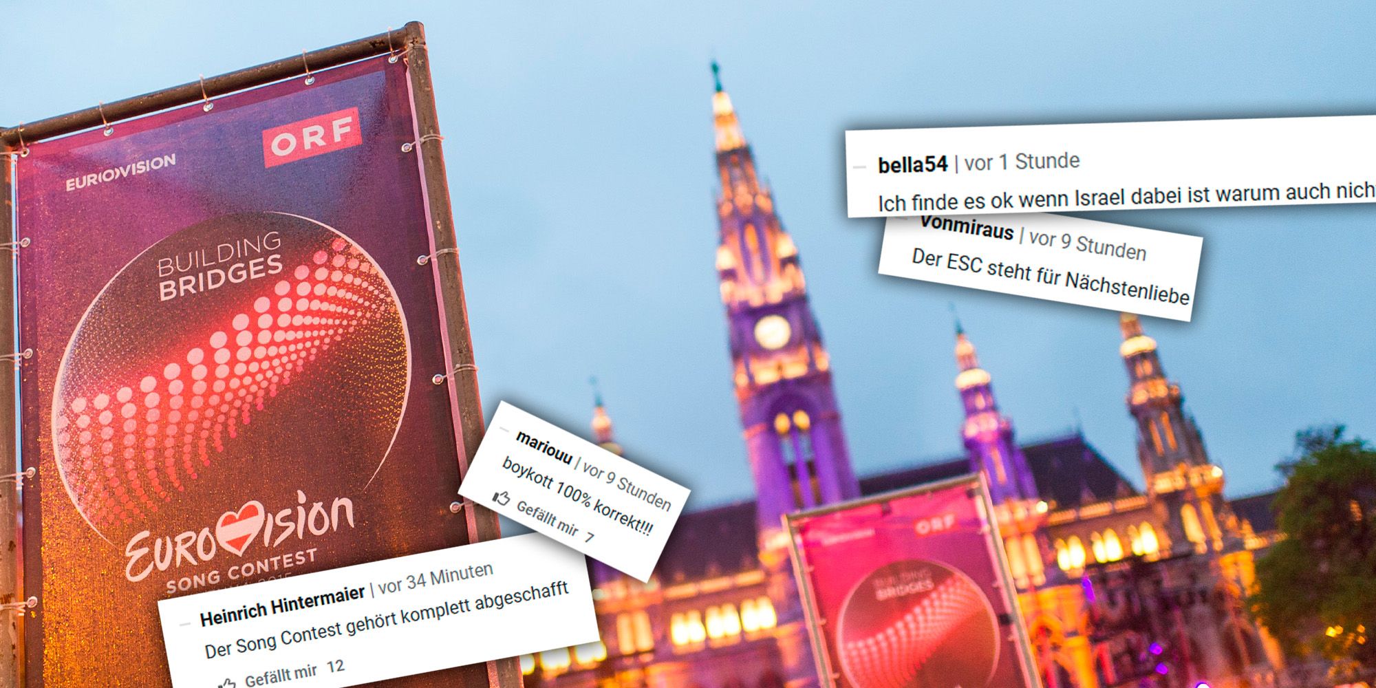 Heute.at - Würde ESC absagen – Wut-Wiener platzt der Kragen