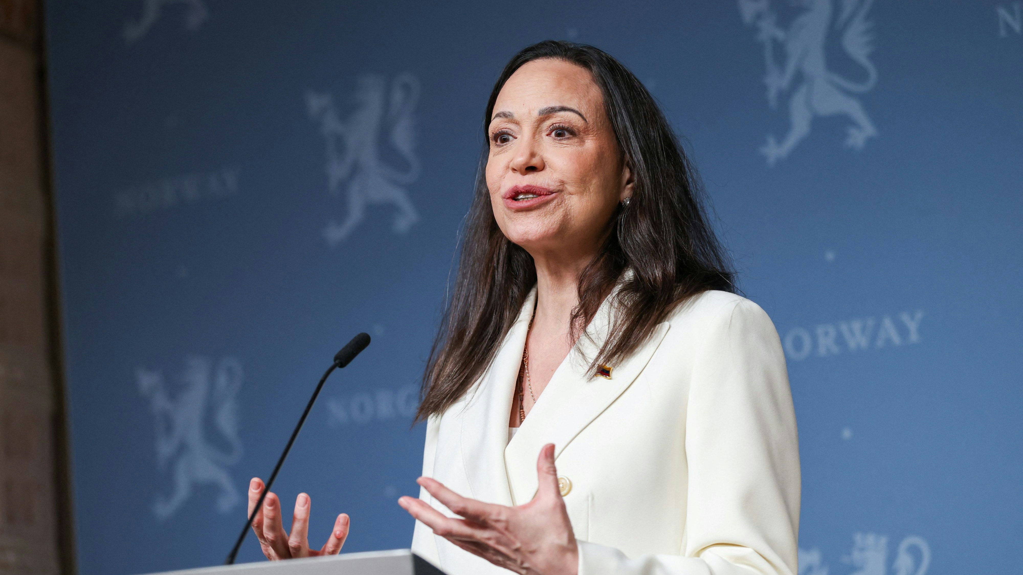 Heute.at - Champion der Freiheit: Nobelpreisträgerin lobt Trump