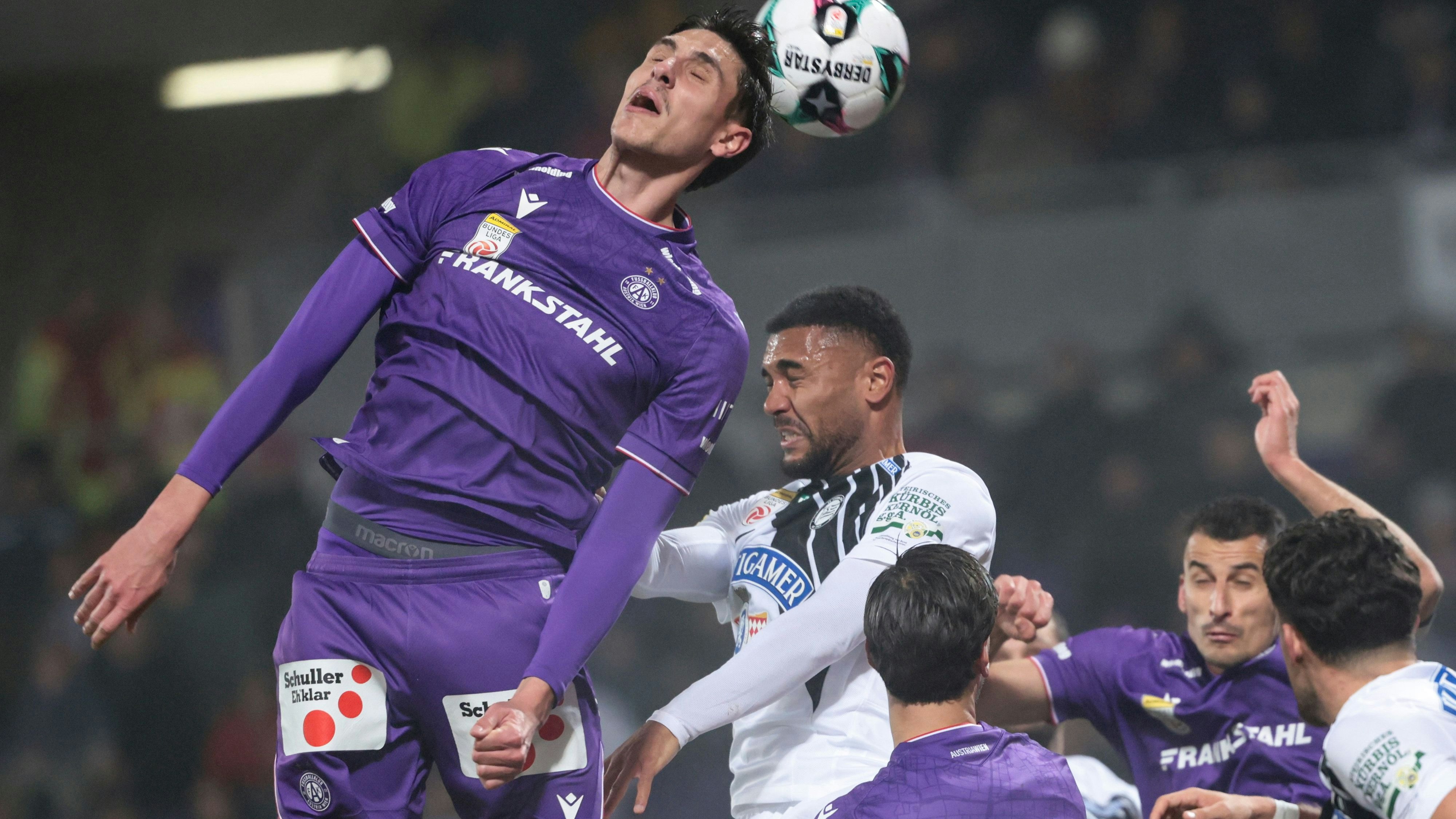 Heute.at - 3:1! Austria stößt Rapid aus Top 6, Sturm in der Krise