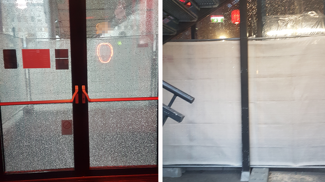 Heute.at - Geld-Streit! Gym-Kunde rastet aus, schlägt Scheiben ein