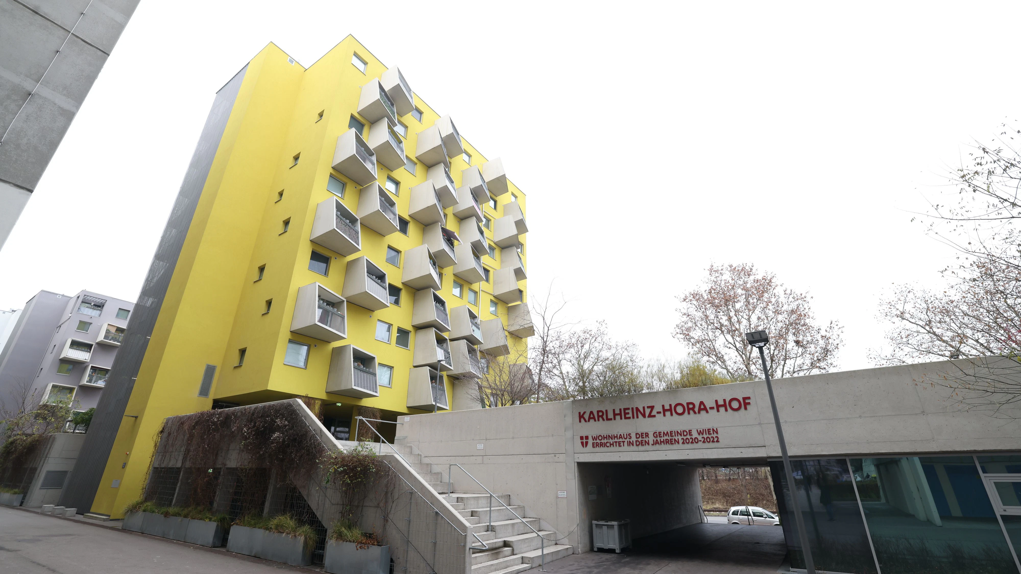 Im Karlheinz-Hora-Hof müssen einige Bewohner mehr zahlen.