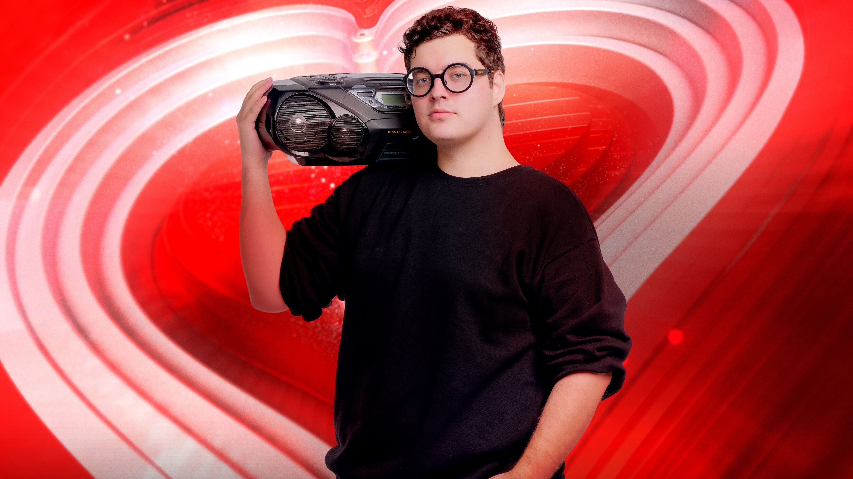 Philip Piller geht mit "Das Leben ist Kunst" ins Rennen.