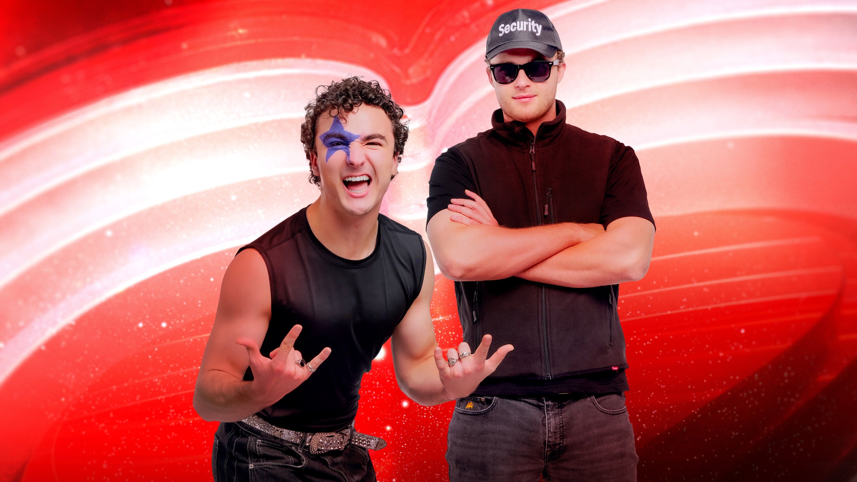 Wiener Newcomer Cosmo und sein "Wegbegleiter" Sandro, die mit "Tanzschein" an den Start gehen.