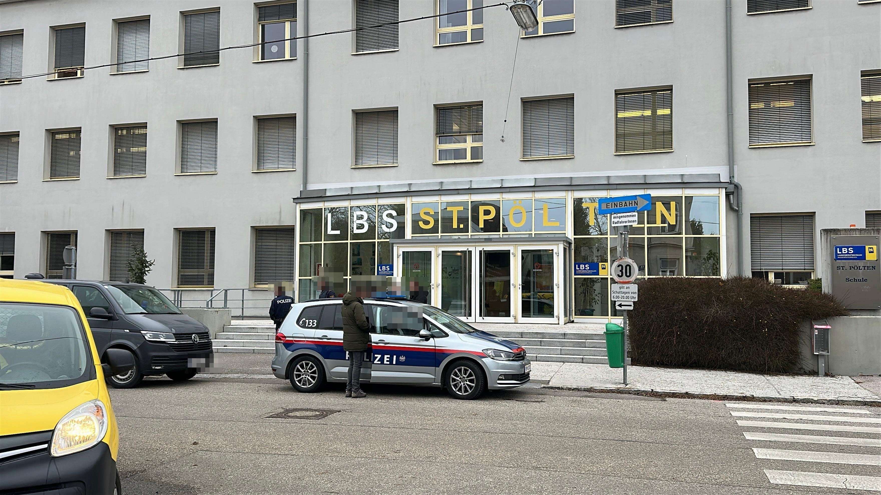 Bombendrohung gegen St. Pöltner Berufsschule
