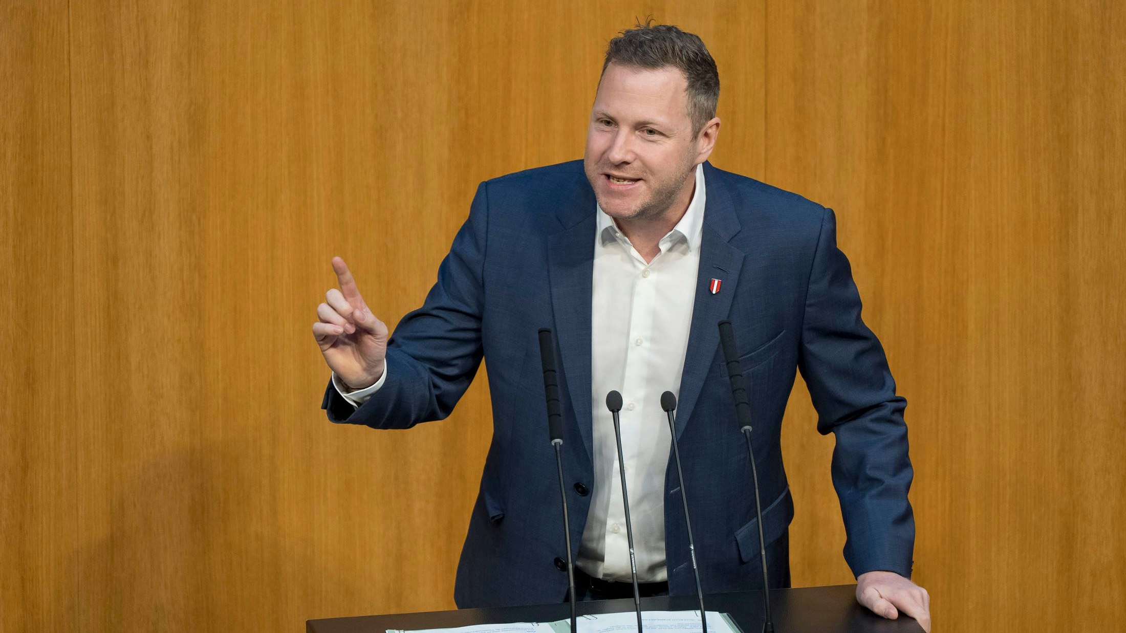 FPÖ-Generalsekretär Michael Schnedlitz