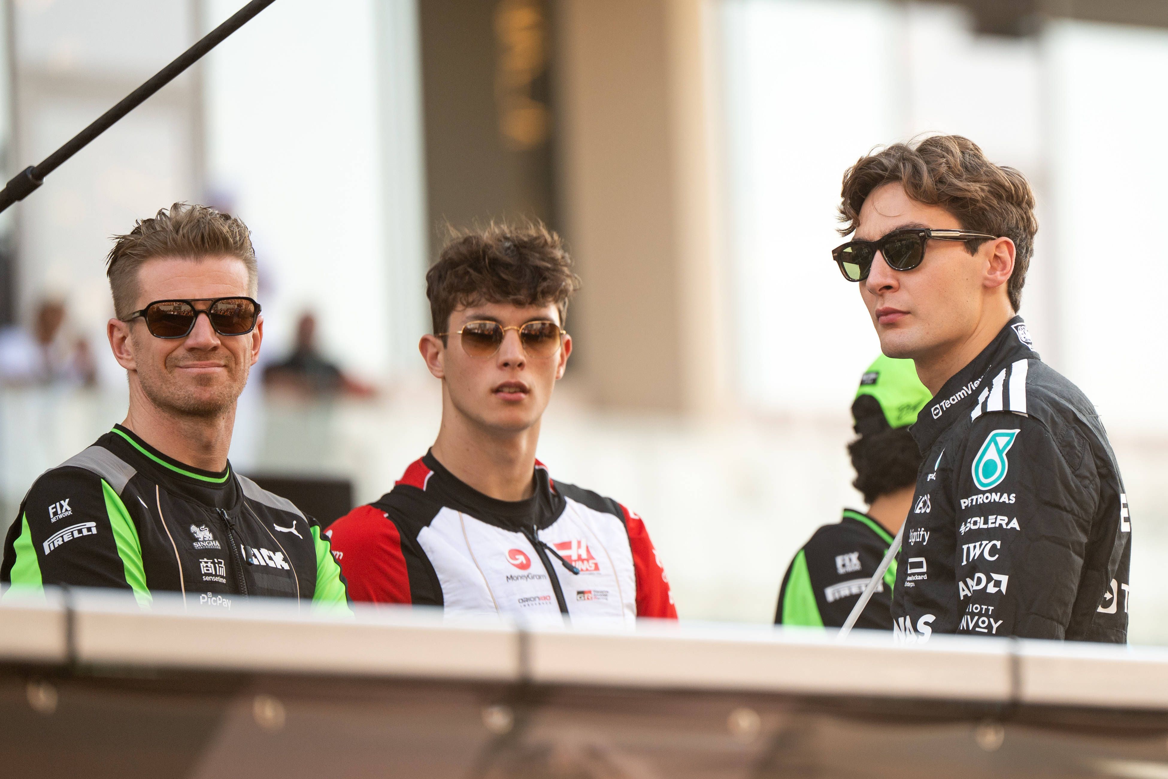 Niko Hülkenberg (l.) geht für das neue Audi-Team an den Start.