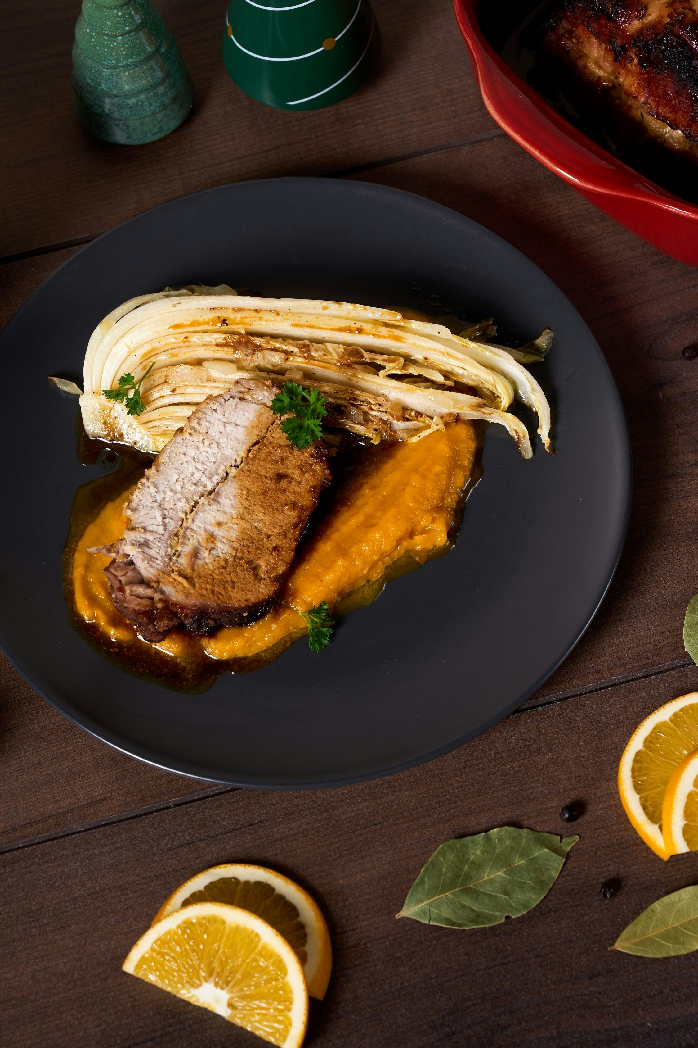 Bio-Schweinsbraten mit Fleisch aus dem "Ja! Natürlich"-Sortiment