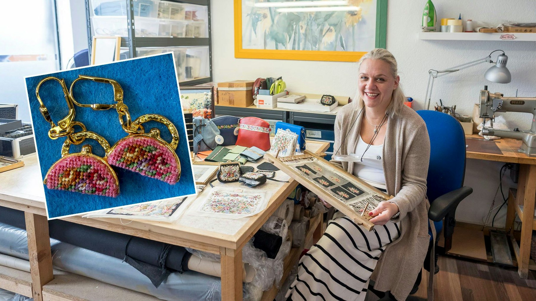 Heute.at - Petit Point – Wienerin lässt alte Stick-Kunst erblühen