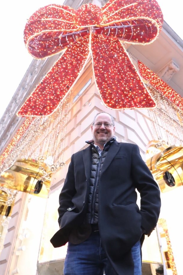 Boutiquenbesitzer und Wirtschaftskammer-Obmann Rainer Trefelik: "Unser Mascherl mach Wien einzigartig, darauf dürfen wir Stolz sein"