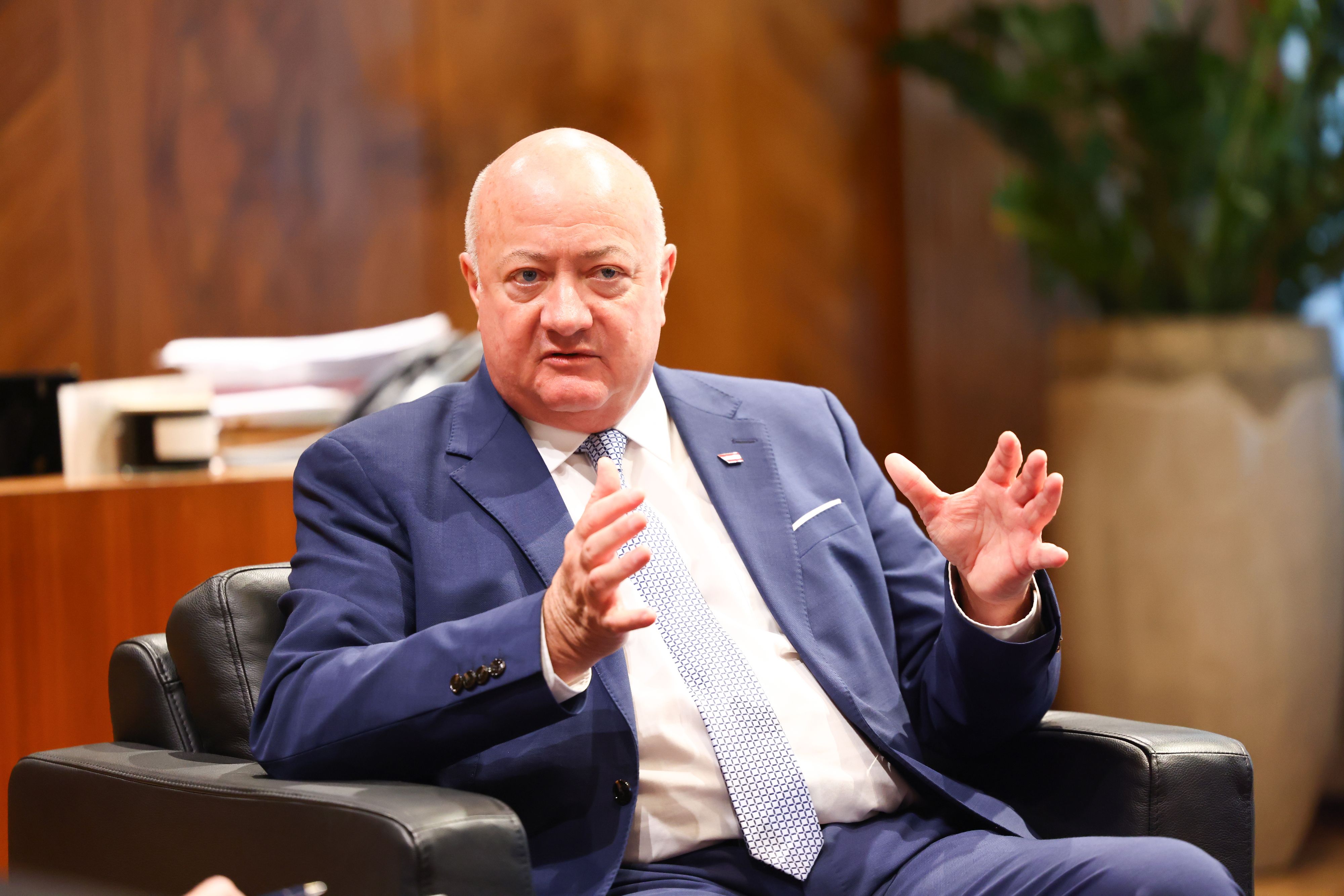 Bundeskanzler Christian Stocker (VP)