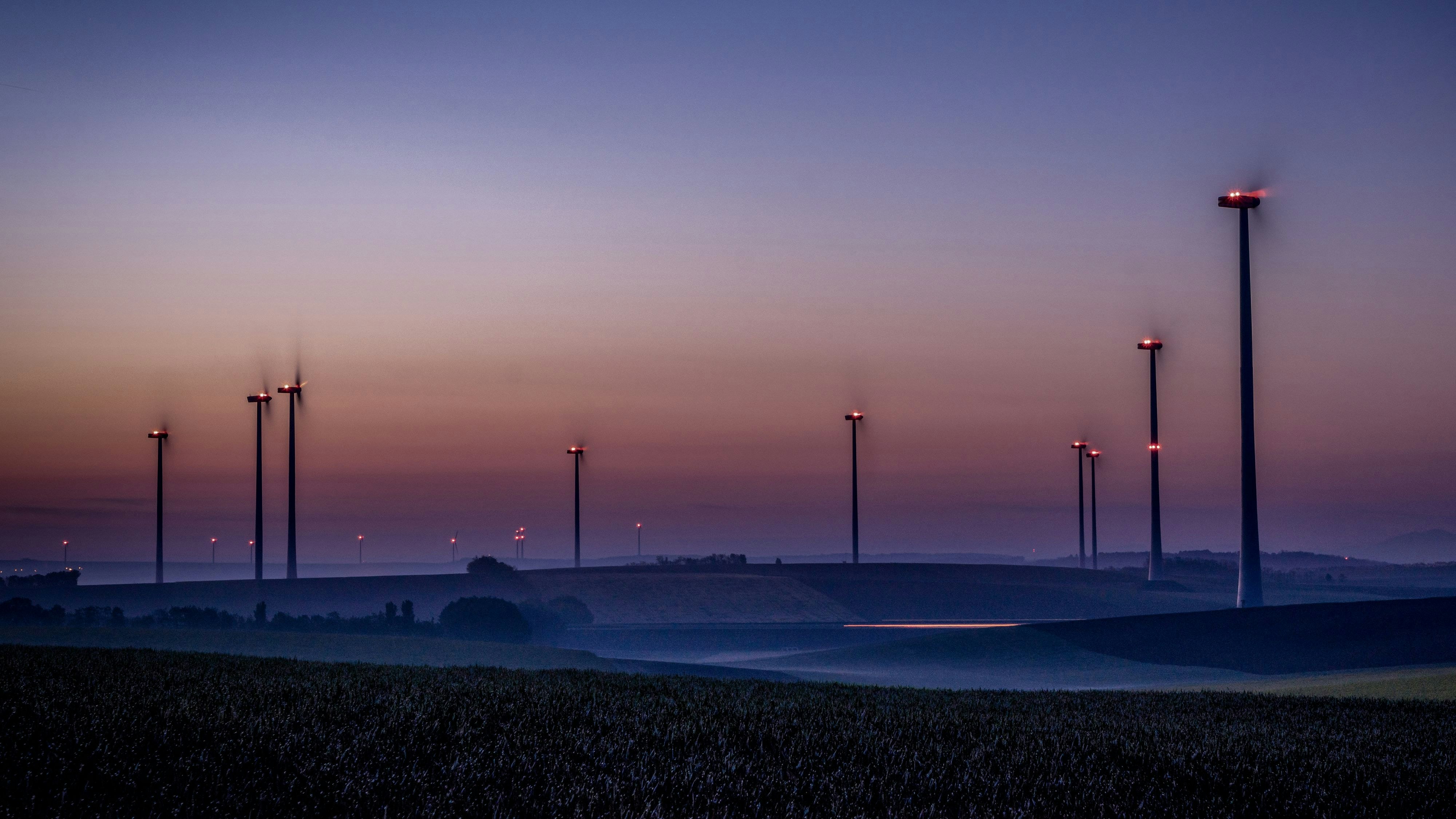 Aus für rotes Dauerblinken bei Windrädern