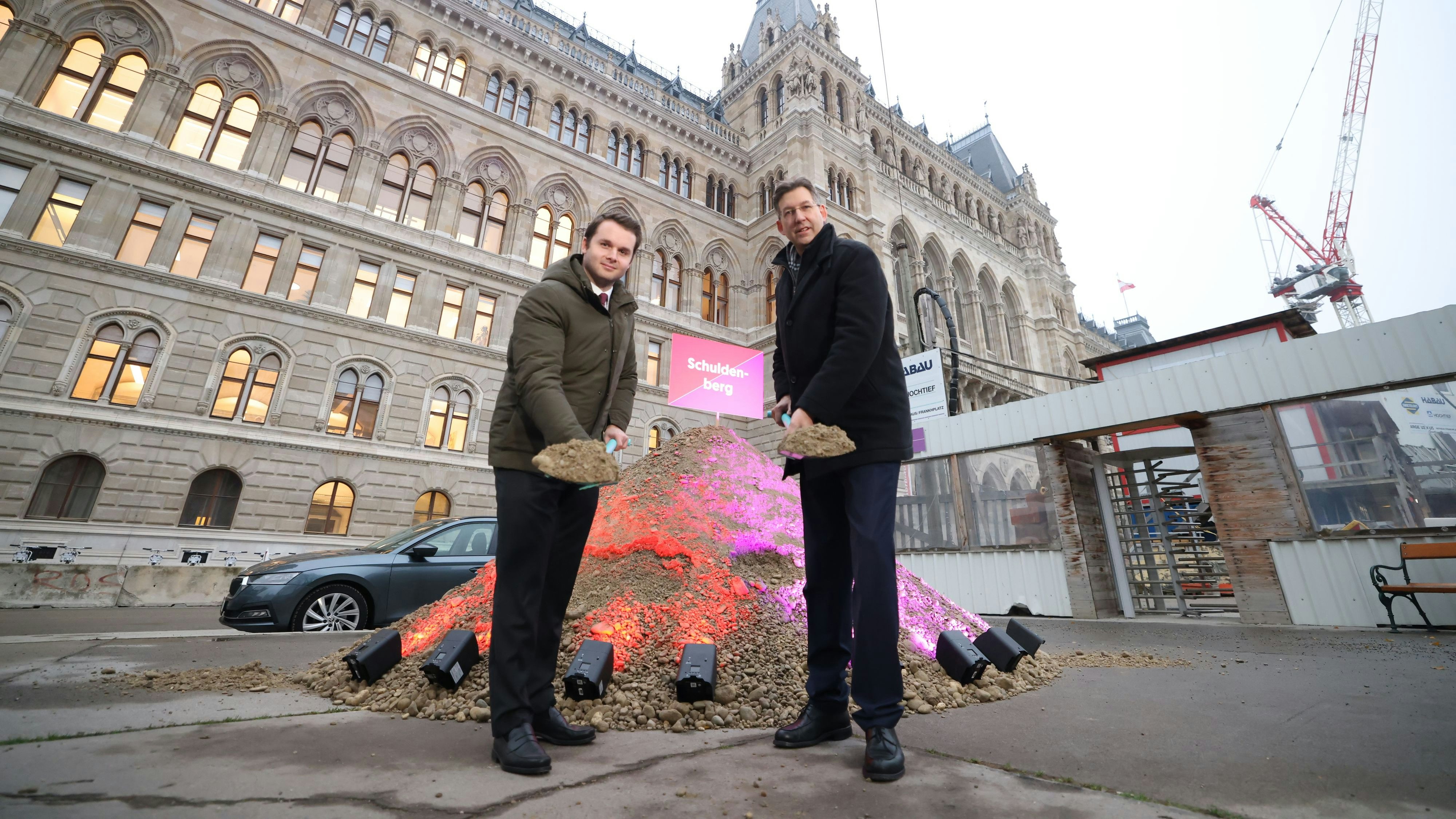 Heute.at - Auf Sand gebaut – ÖVP prangert Wiener Schuldenberg an