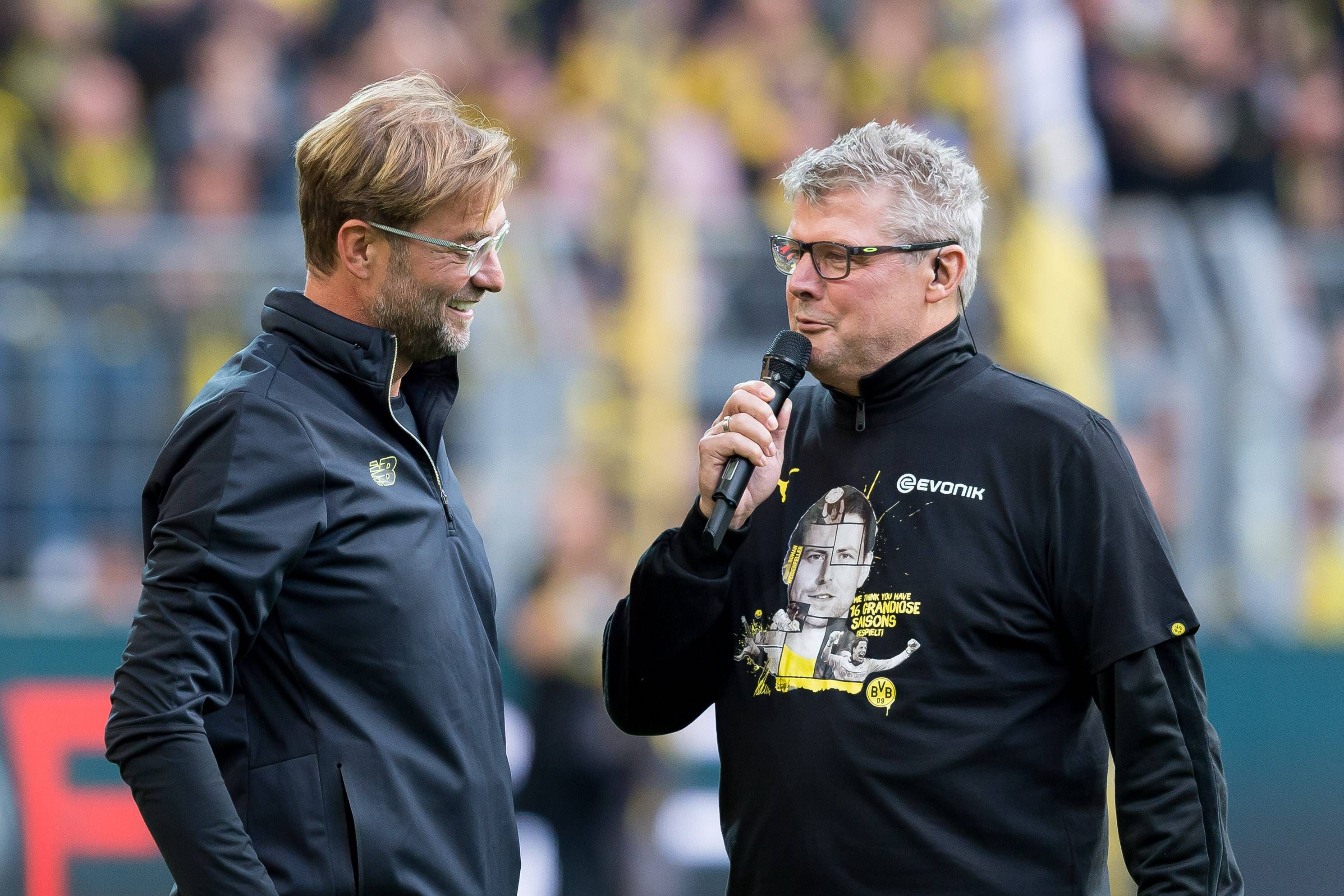 Jürgen Klopp und Norbert Dickel.