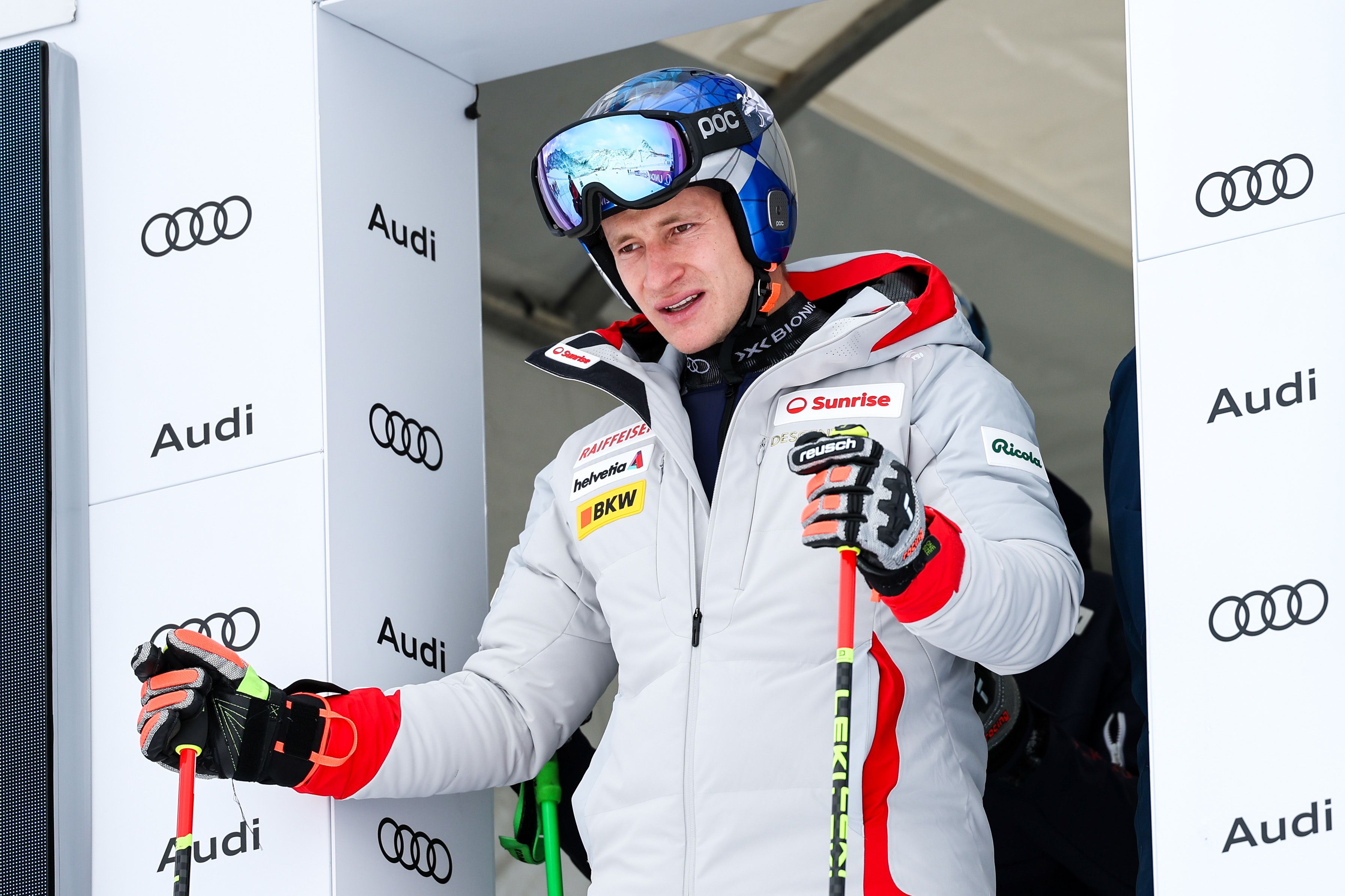 Der Schweizer Ski-Gigant Marco Odermatt. 