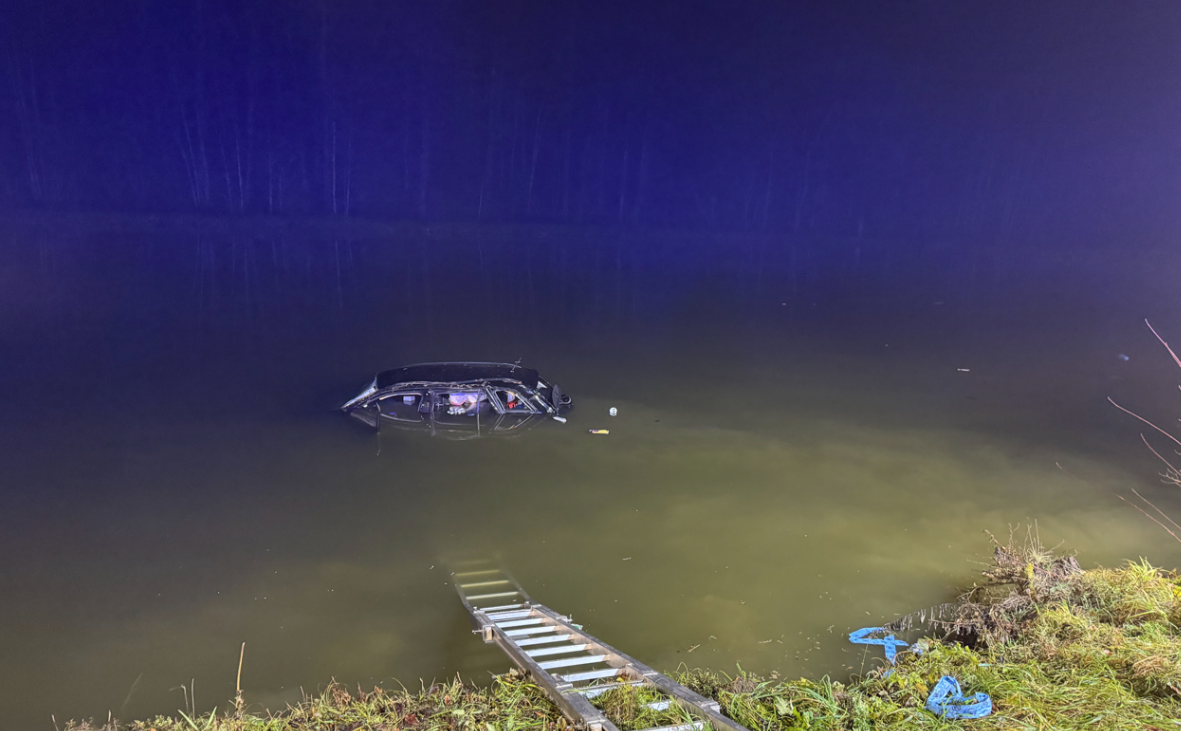 Heute.at - Autofahrerin (68) landet mit ihrem Pkw in Fischteich