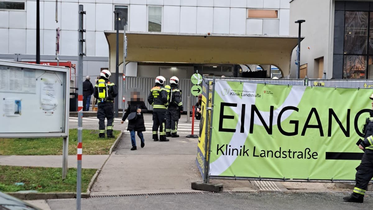 Heute.at - Feuer-Alarm im Spital! Großeinsatz in Wiener Klinik