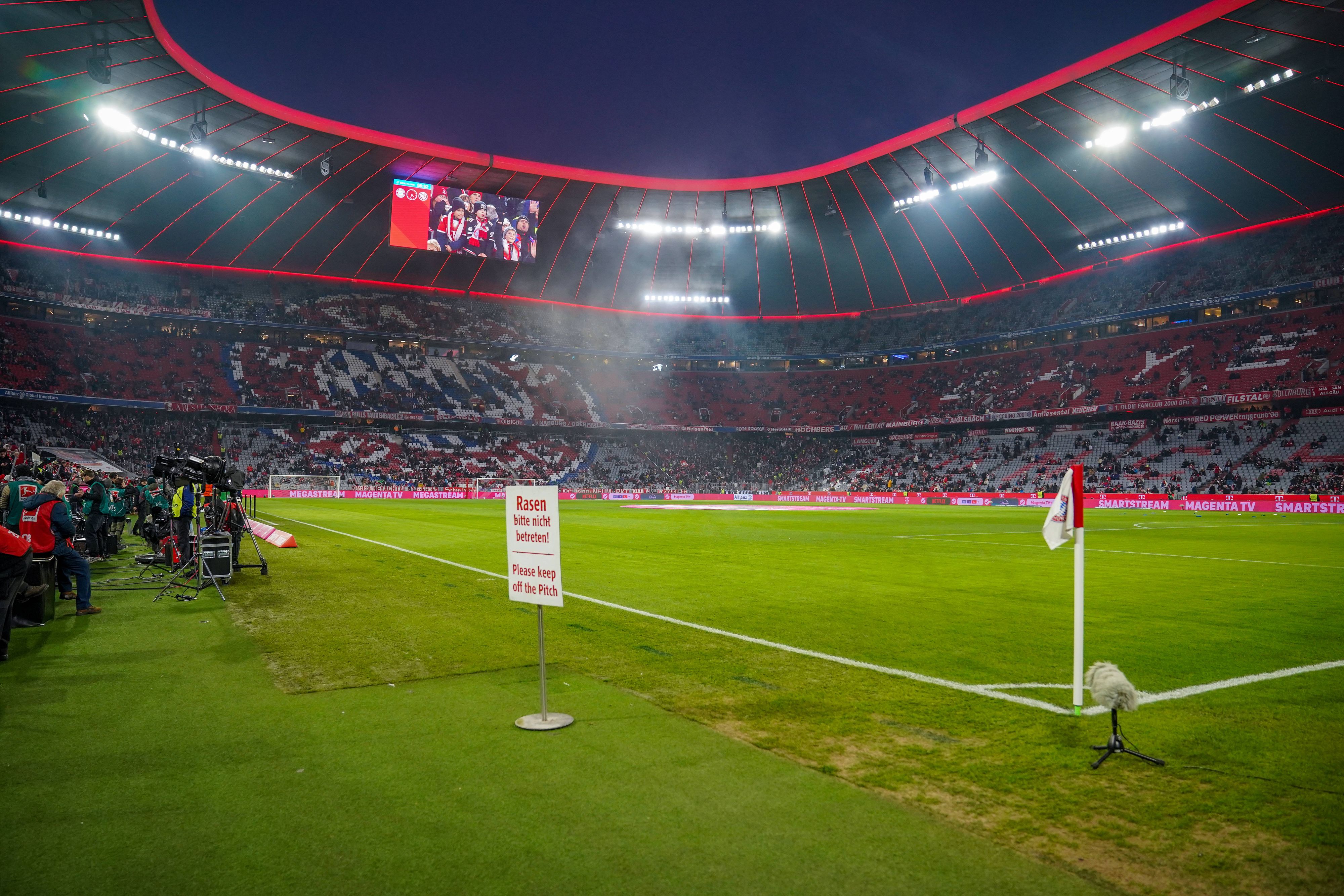 Aufregung um die Bayern-Fans.
