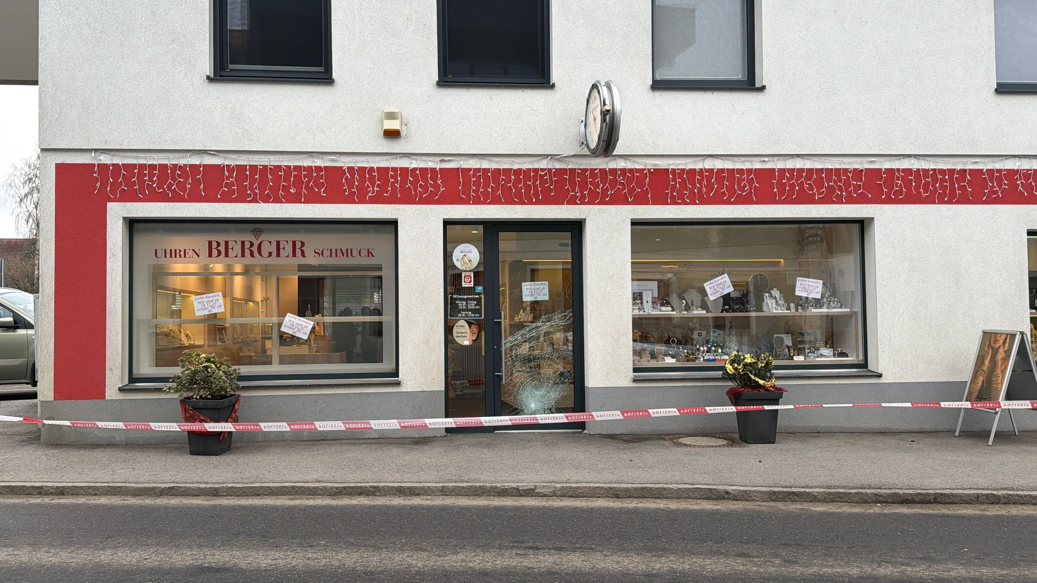 Einbruch in Juweliergeschäft in Loosdorf