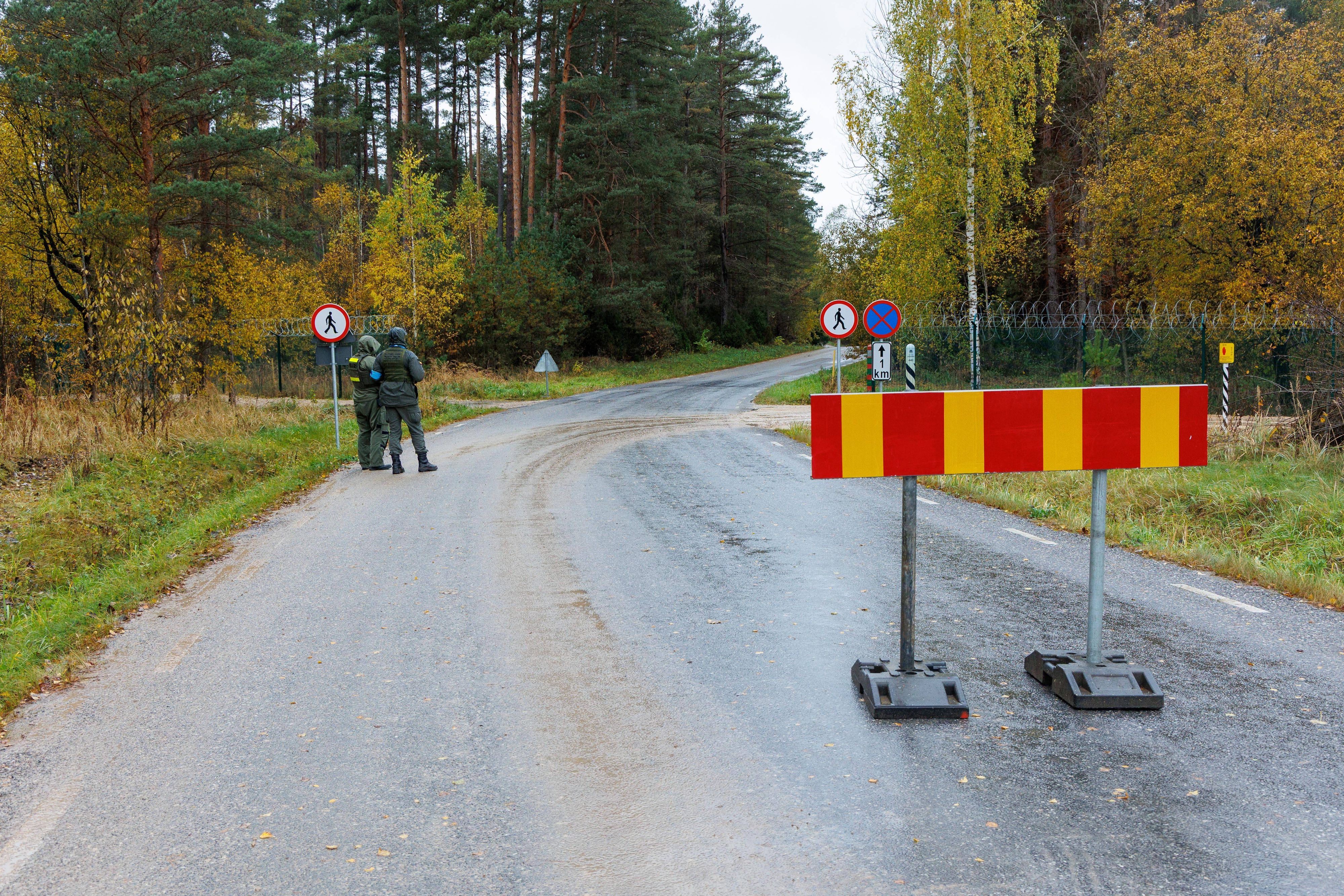 Estland hat den Grenzschutz als Reaktion verstärkt. Symbolbild.