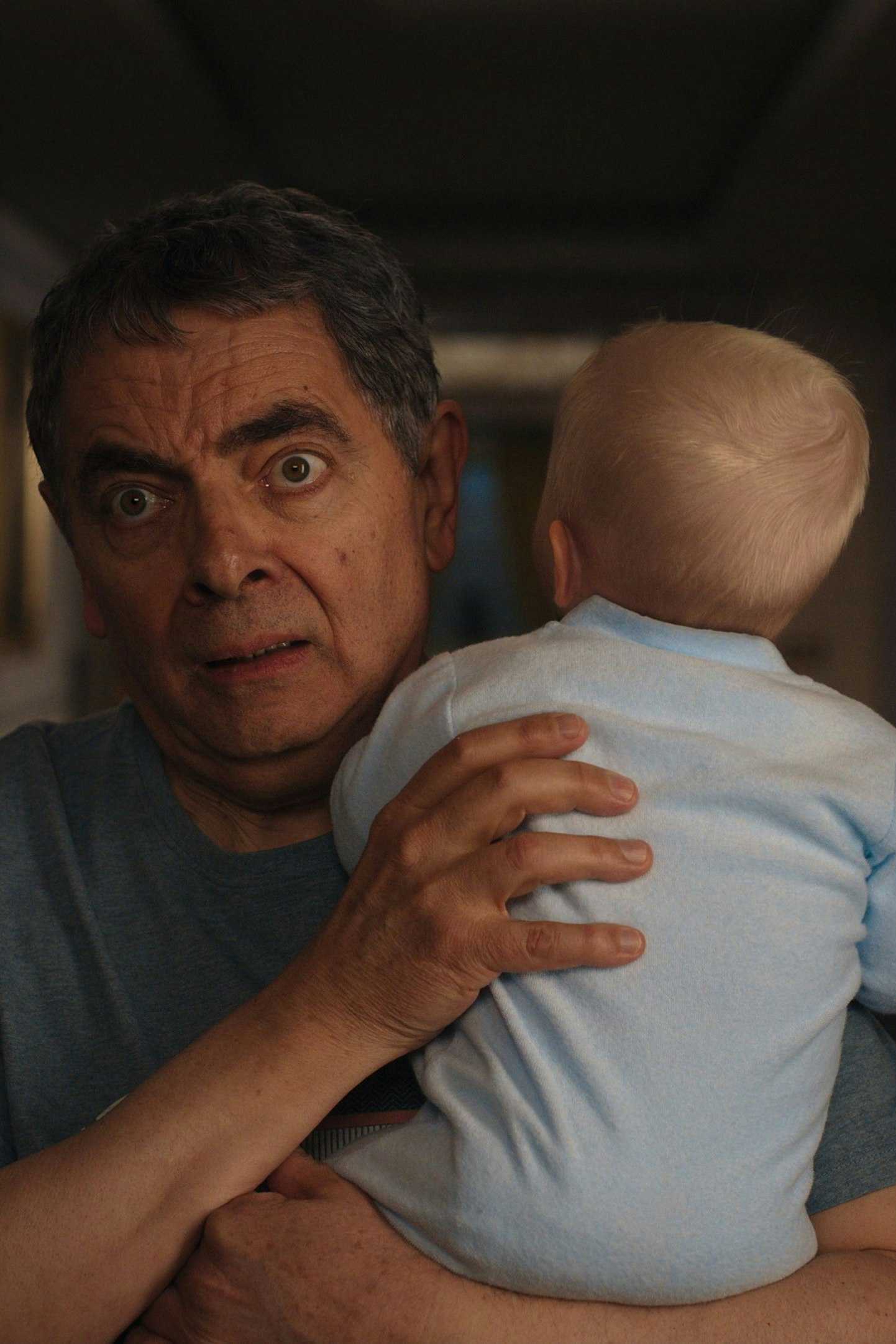 Aus Mr. Bean wurde Trevor Bingley, aus einer Biene ein Baby, aber sonst ist alles wie gehabt bei der neuen Netflix-Miniserie "Man vs. Baby"