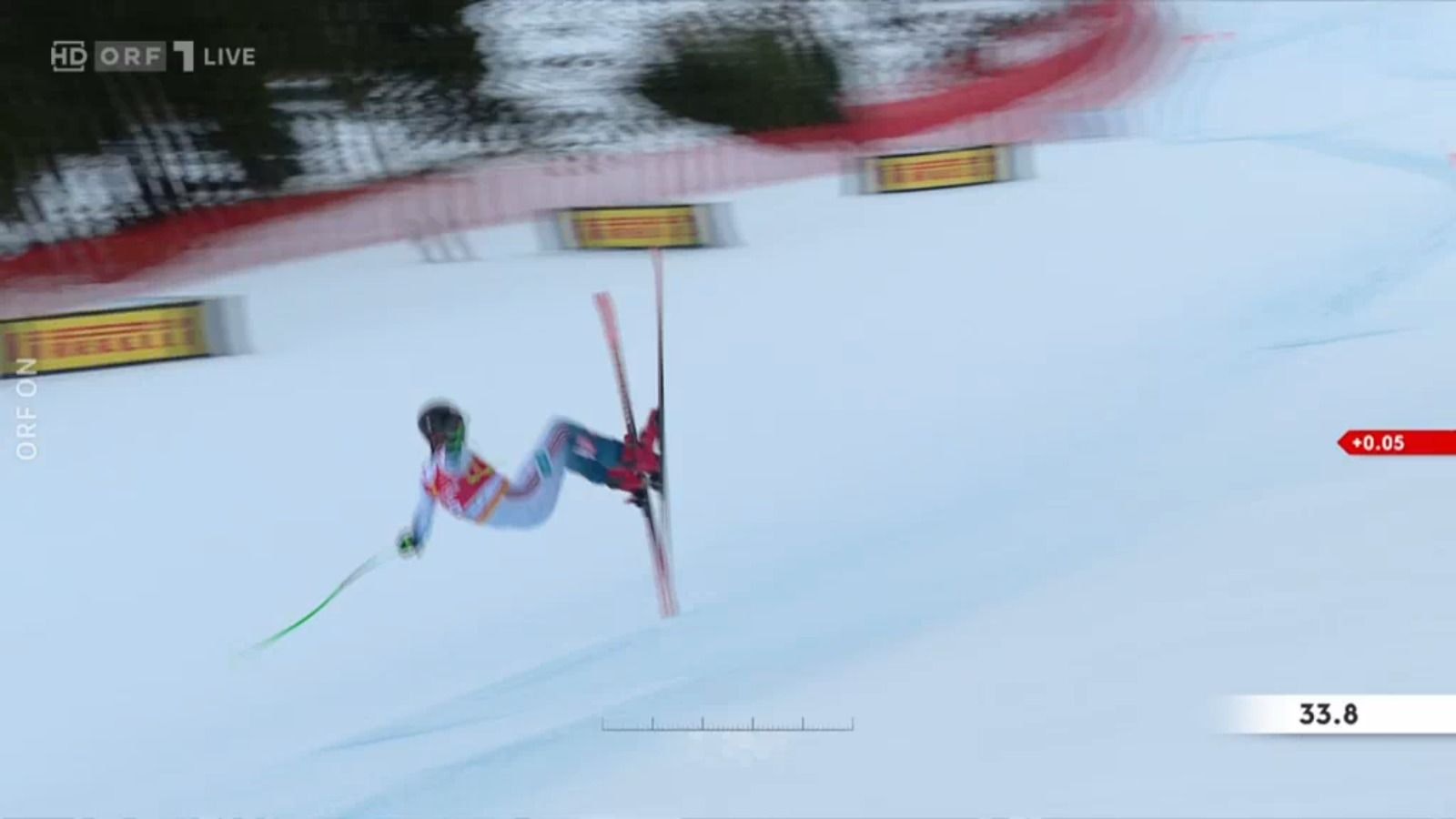 Heute.at - 120 km/h! Ski-Star stürzt über die Kamelbuckel