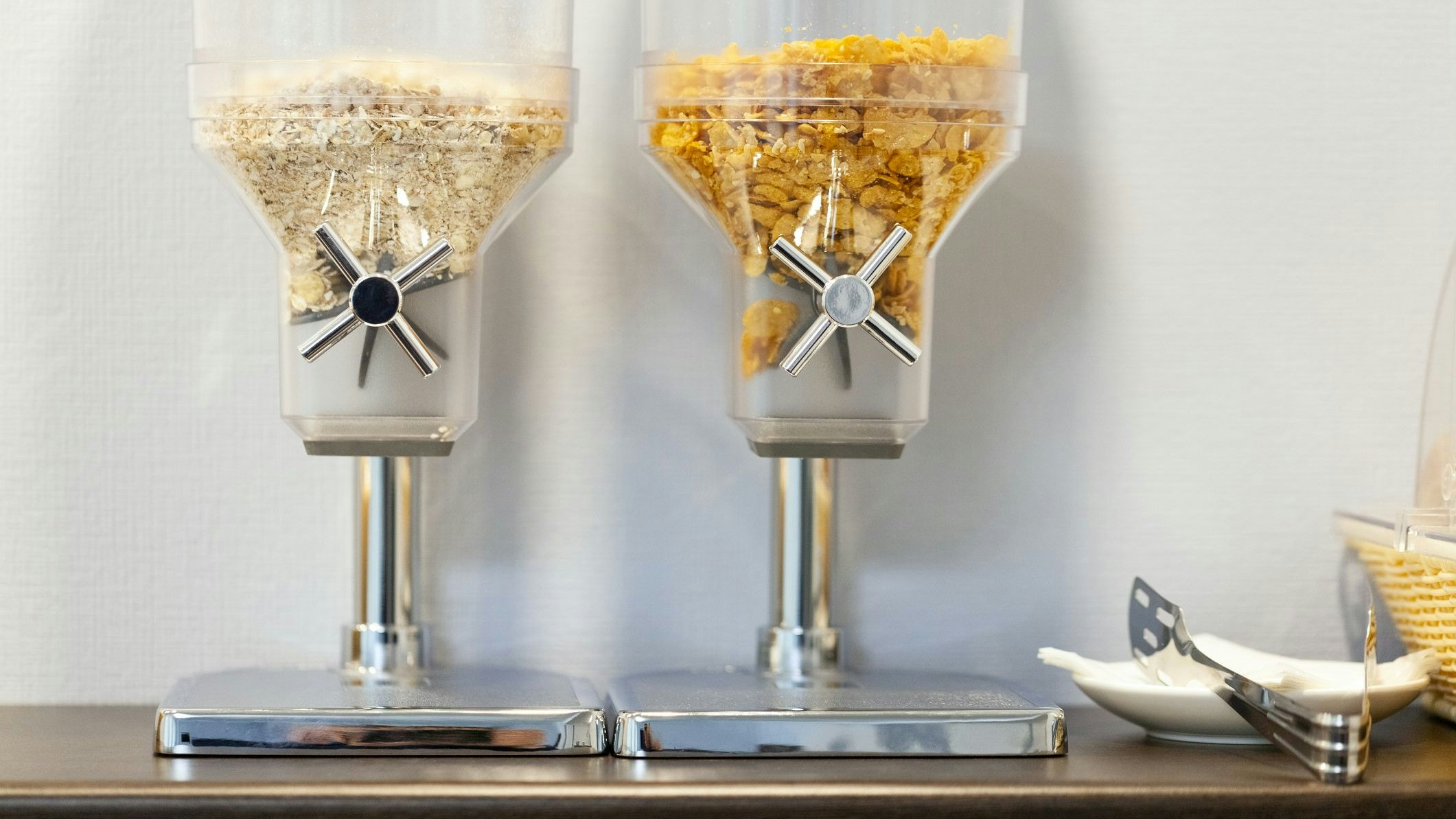 Müslispender haben ihre eigene Persönlichkeit