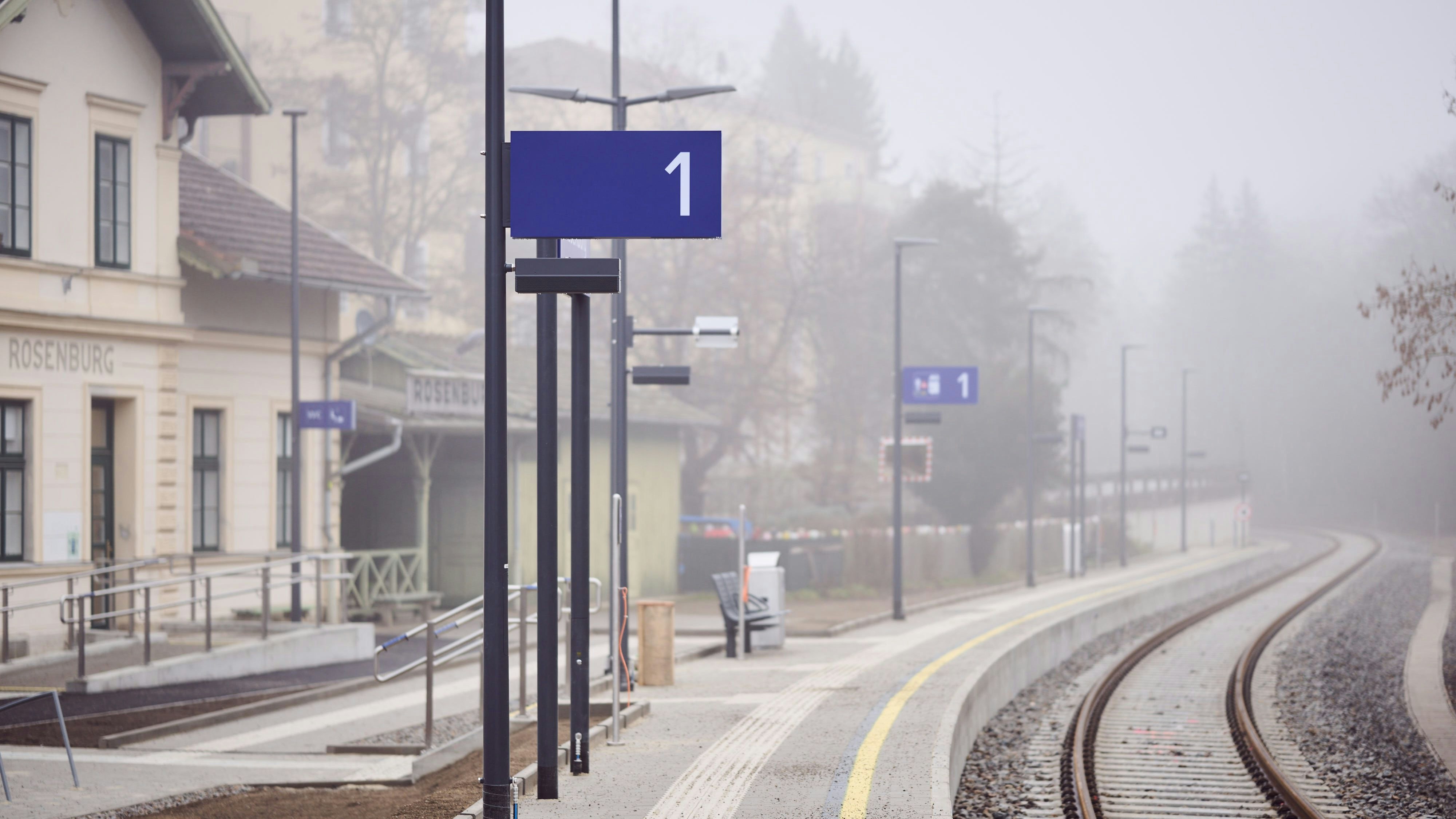 Haltestelle Rosenburg: Züge rollen wieder auf der Kamptalbahn