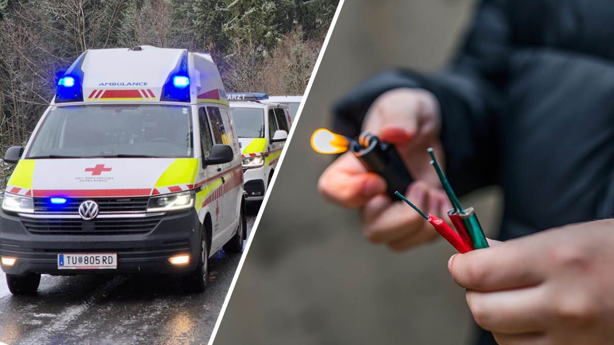 Heute.at - Böller-Unfall: Zigarette löste Explosion aus